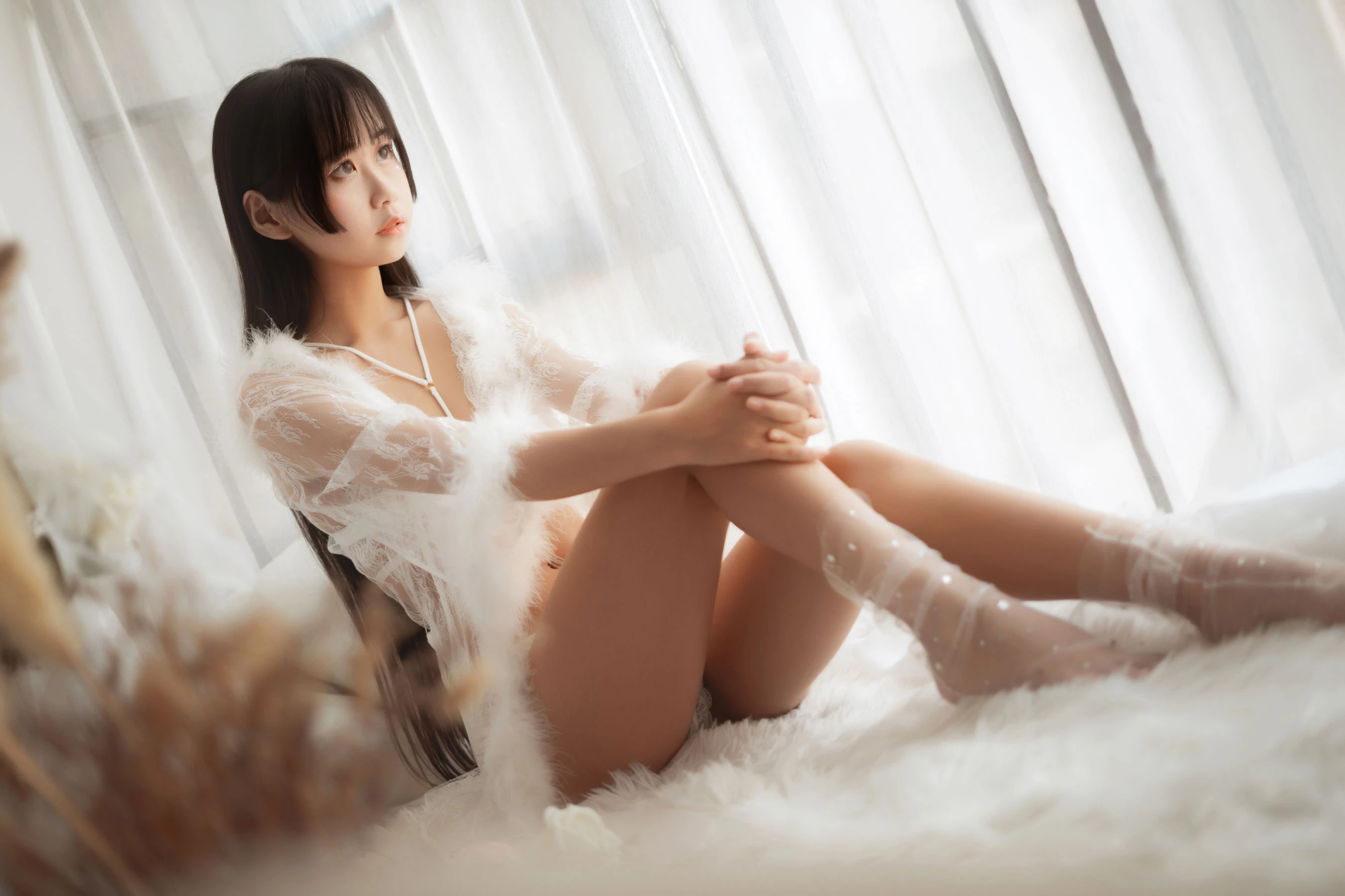 [仙女]羅雨晴美圖圖集精選：羅雨晴性感韻味於攝影棚詮釋身材曲線超清攝影 - 22