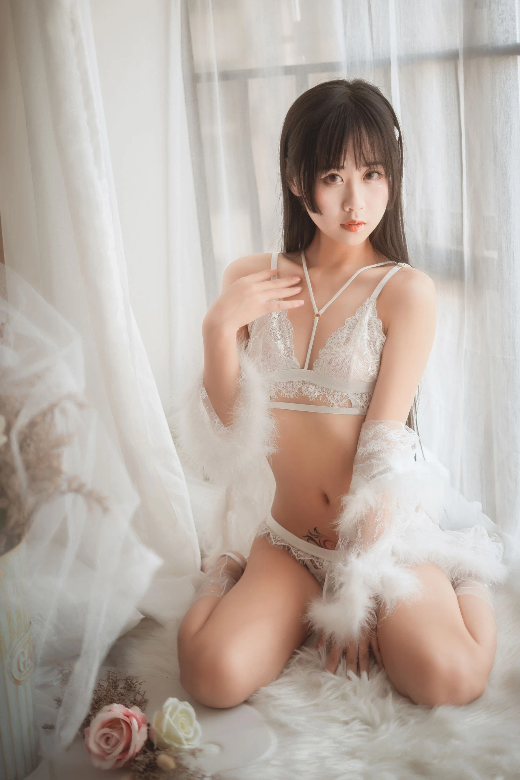 [仙女]羅雨晴美圖圖集精選：羅雨晴性感韻味於攝影棚詮釋身材曲線超清攝影 - 24
