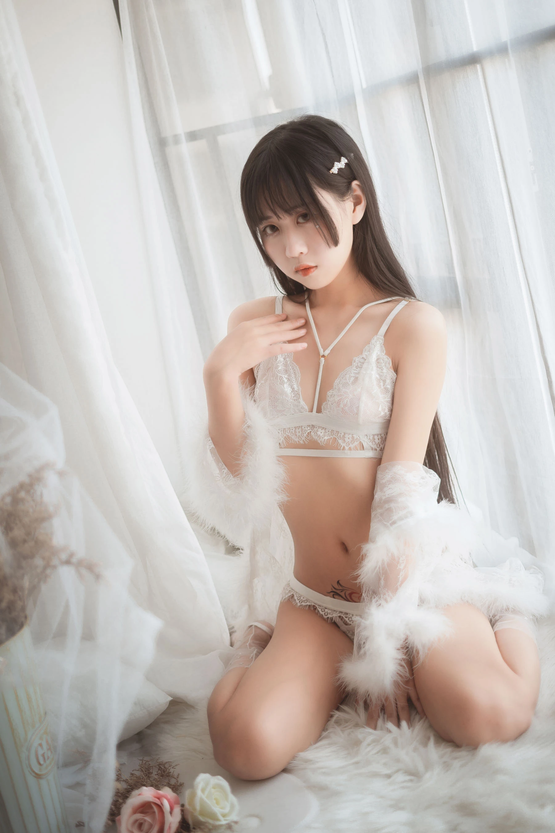 [仙女]羅雨晴美圖圖集精選：羅雨晴性感韻味於攝影棚詮釋身材曲線超清攝影 - 27