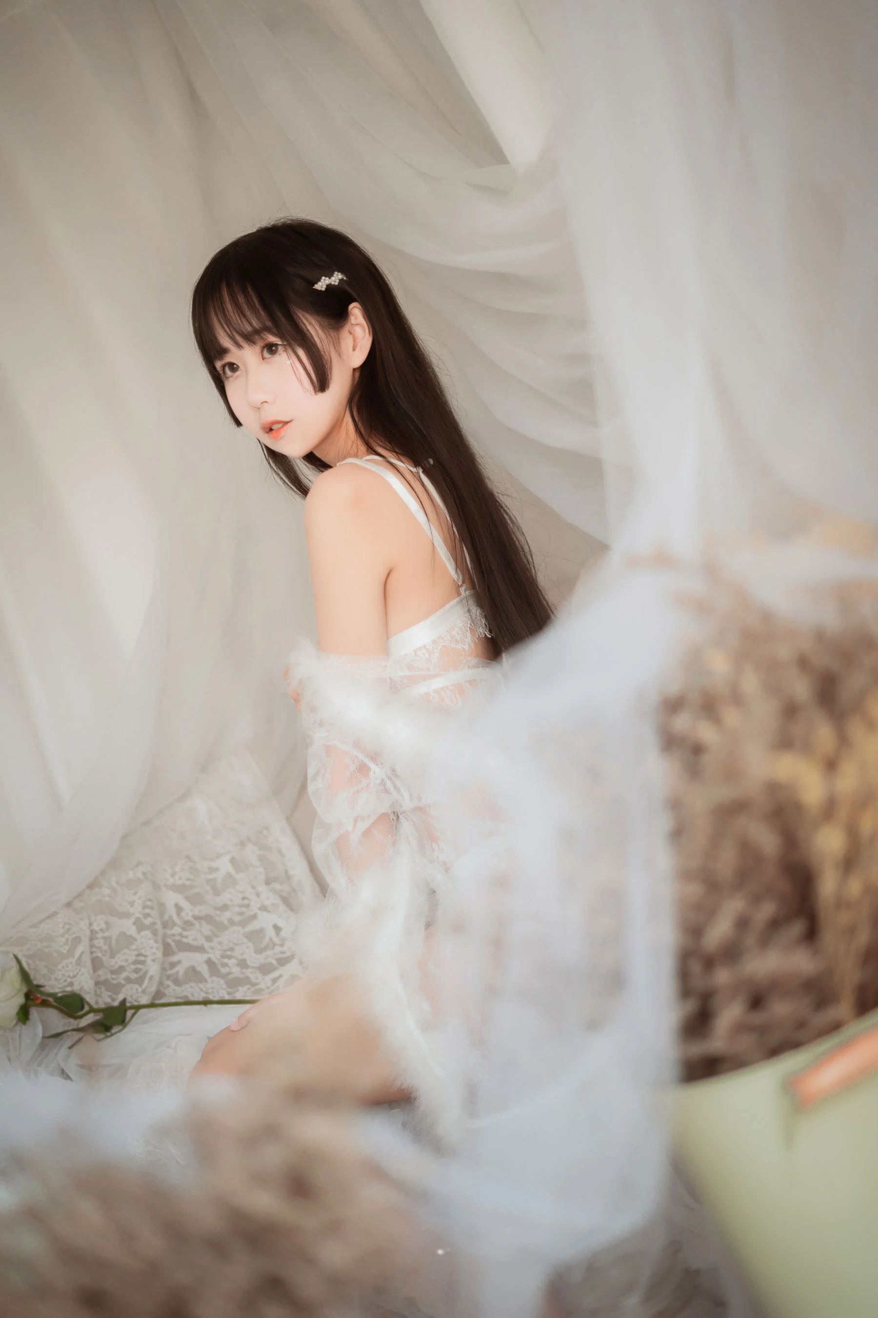 [仙女]羅雨晴美圖圖集精選：羅雨晴性感韻味於攝影棚詮釋身材曲線超清攝影 - 5