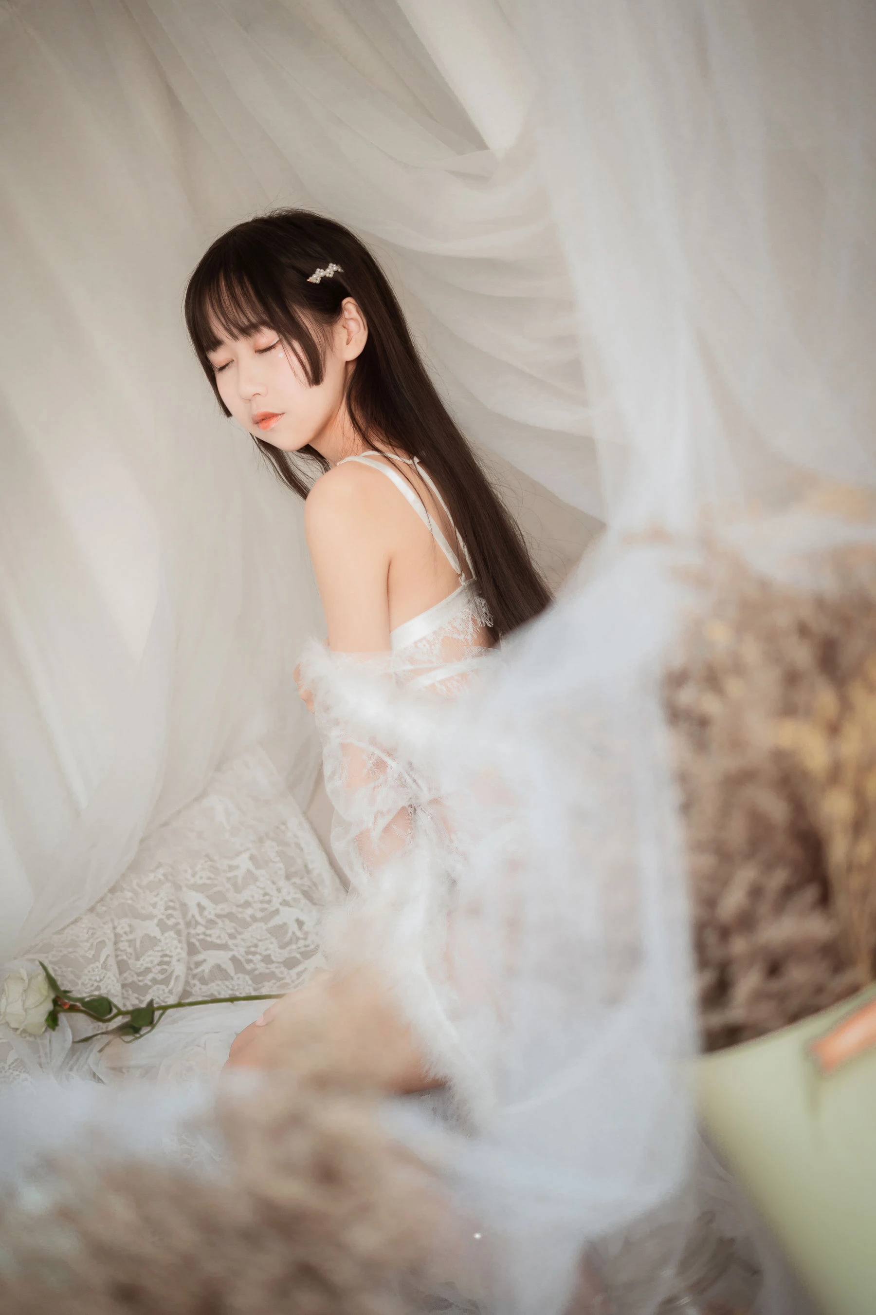 [仙女]羅雨晴美圖圖集精選：羅雨晴性感韻味於攝影棚詮釋身材曲線超清攝影 - 6