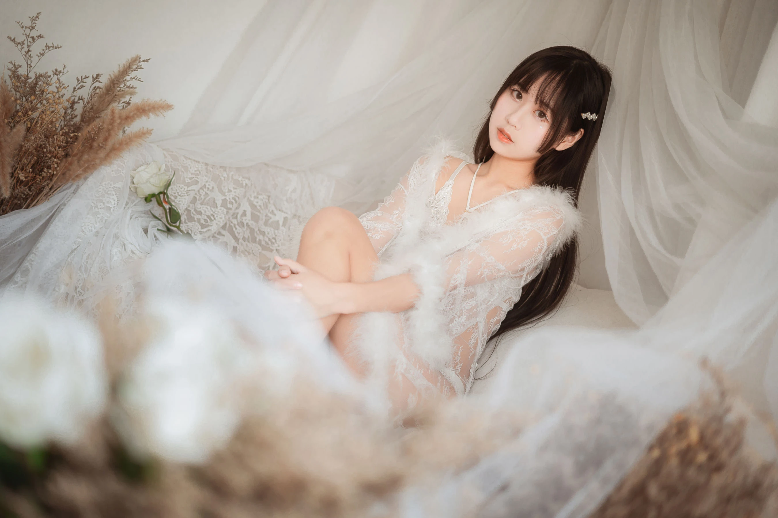 [仙女]羅雨晴美圖圖集精選：羅雨晴性感韻味於攝影棚詮釋身材曲線超清攝影 - 7