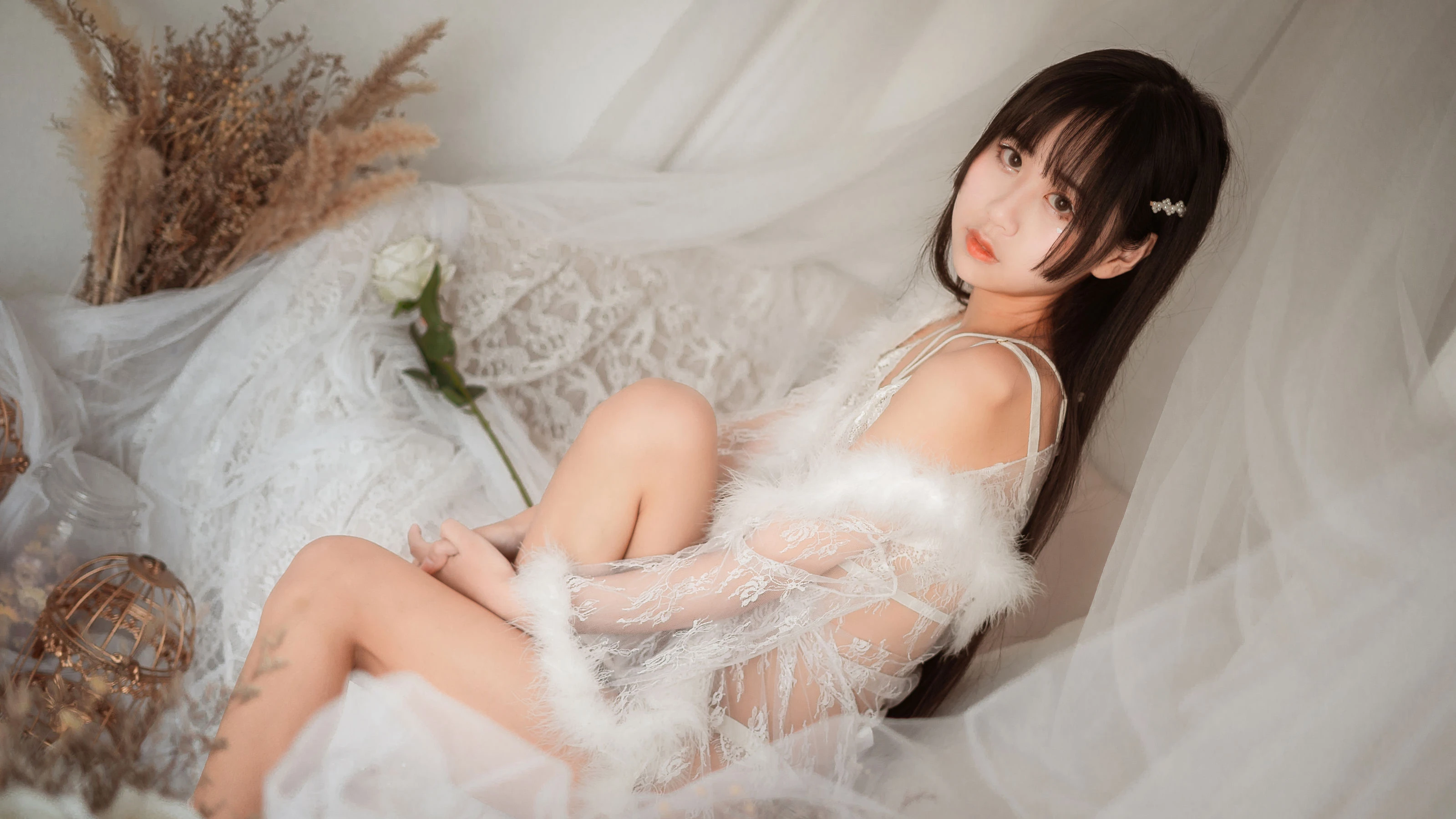[仙女]羅雨晴美圖圖集精選：羅雨晴性感韻味於攝影棚詮釋身材曲線超清攝影 - 9