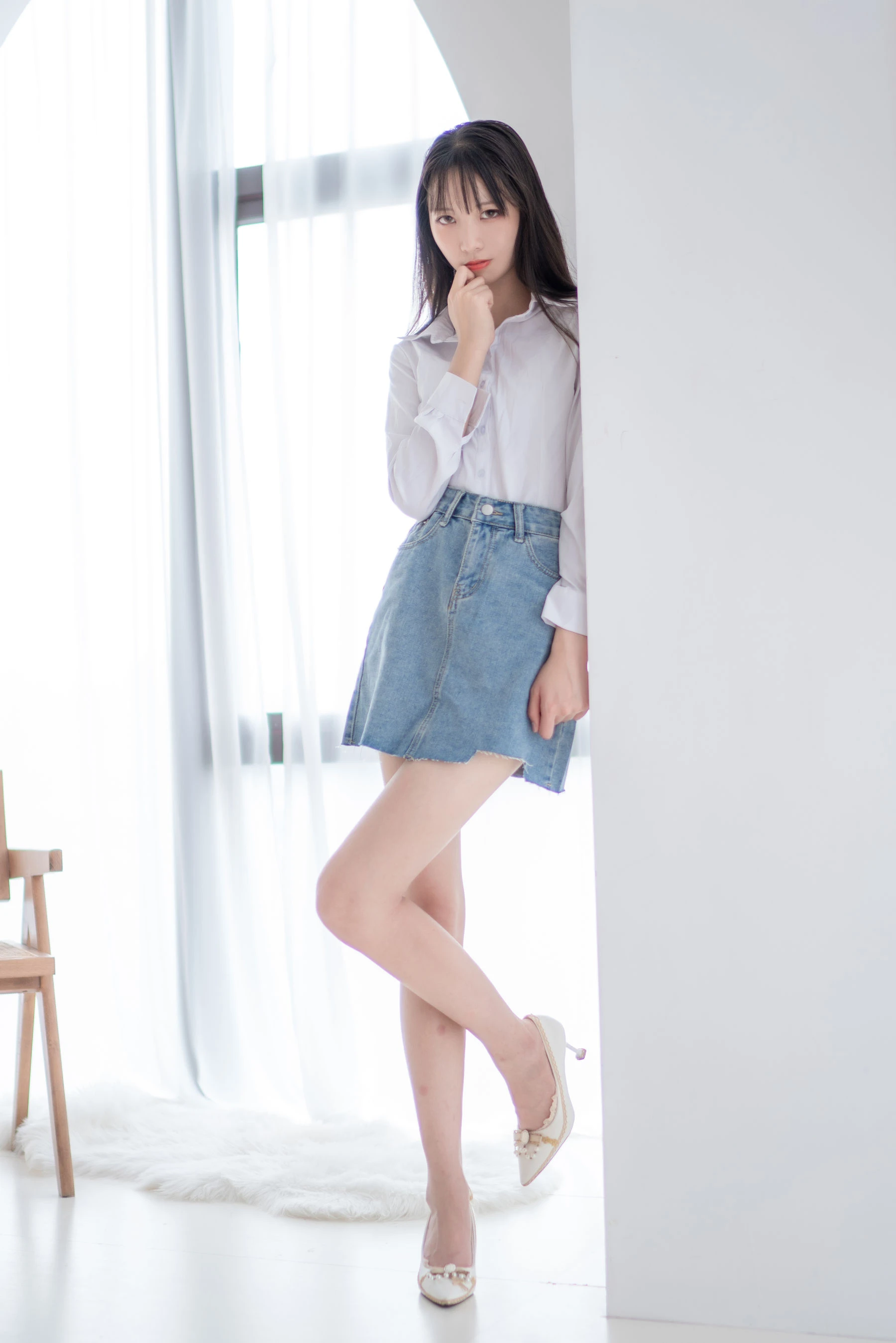 [嫩模]陳子萱珍藏寫真作品：街拍攝影時尚凸顯陳子萱長腿曲線神韻綻放寫真集 - 7