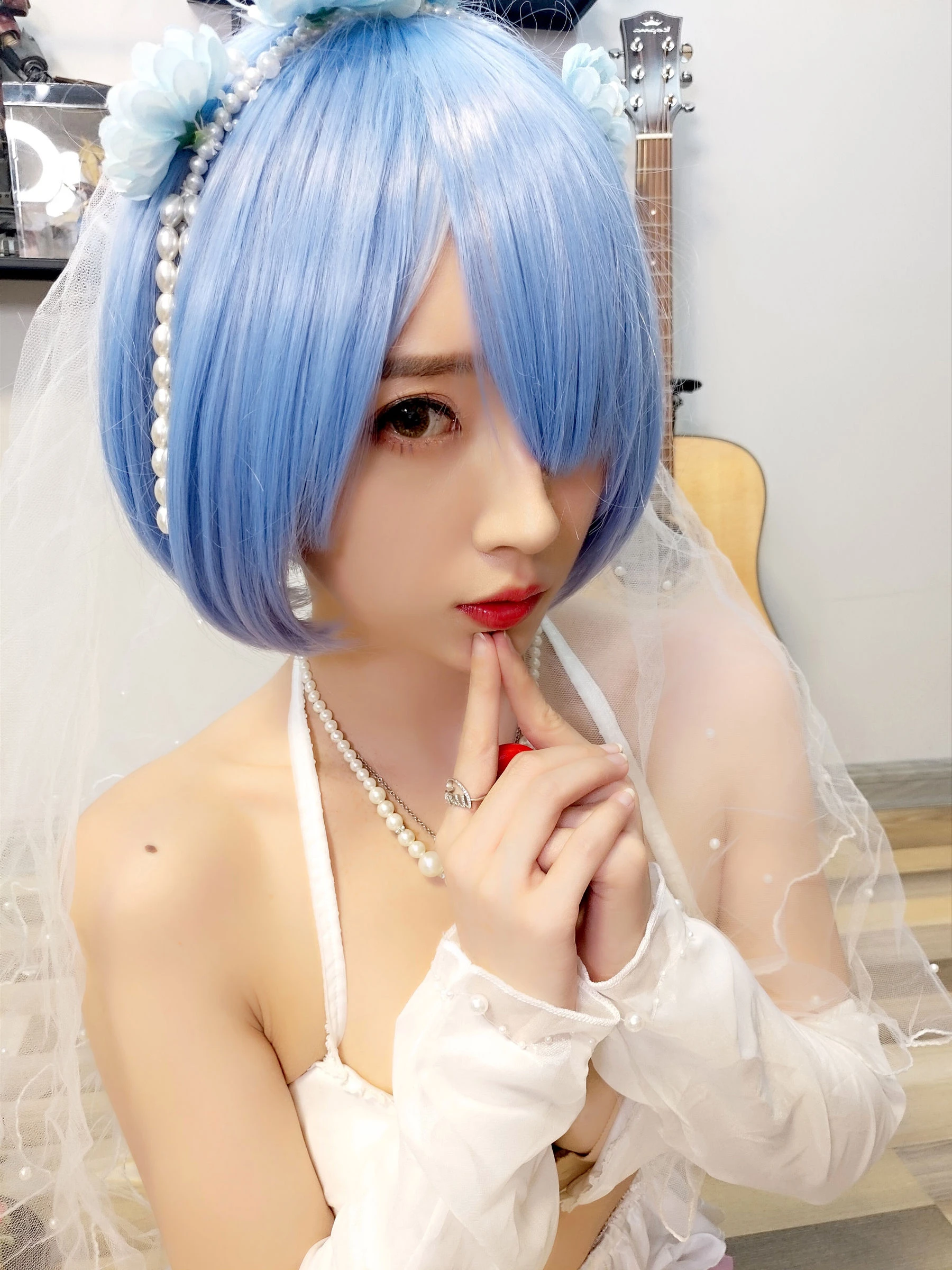 [美模]胡莉琪胡莉琪私藏高清攝影：寫真館性感神韻彰顯曲線寫真合集 - 12