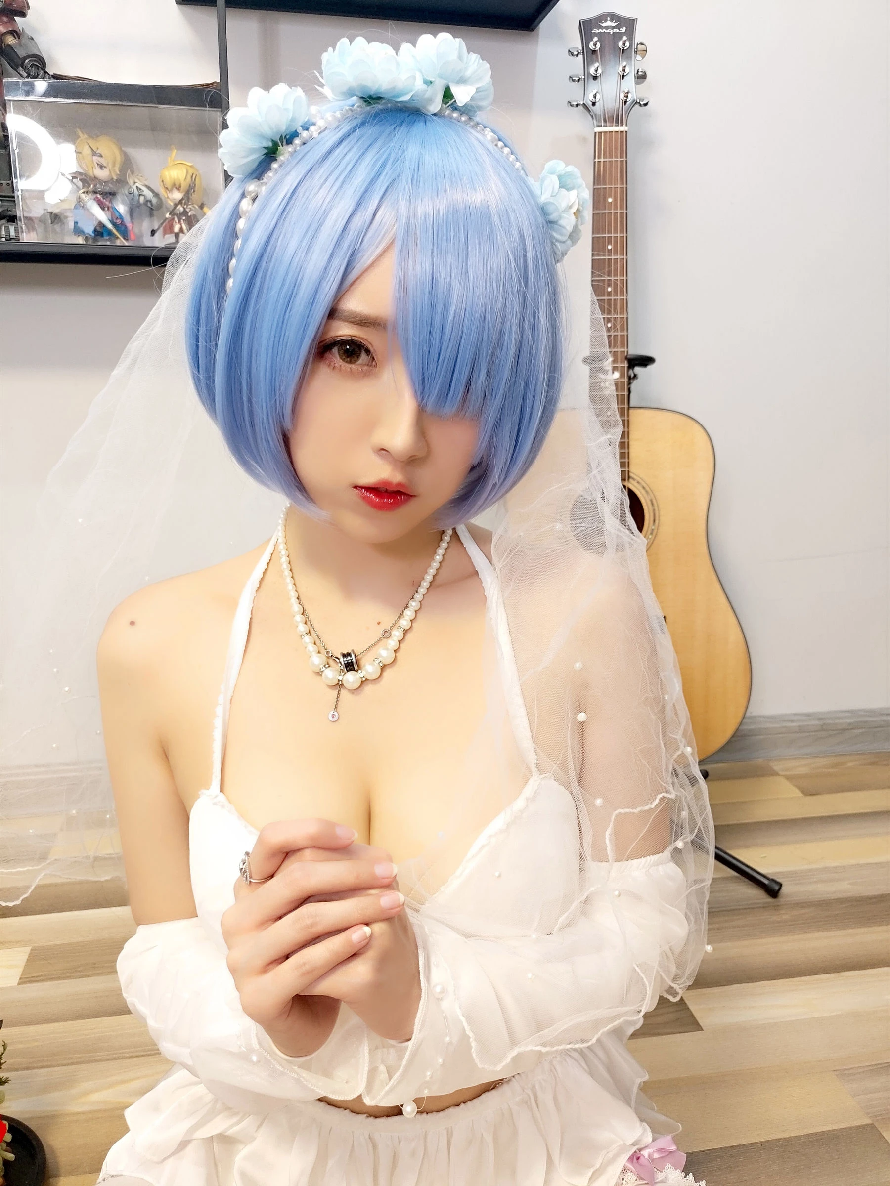 [美模]胡莉琪胡莉琪私藏高清攝影：寫真館性感神韻彰顯曲線寫真合集 - 14