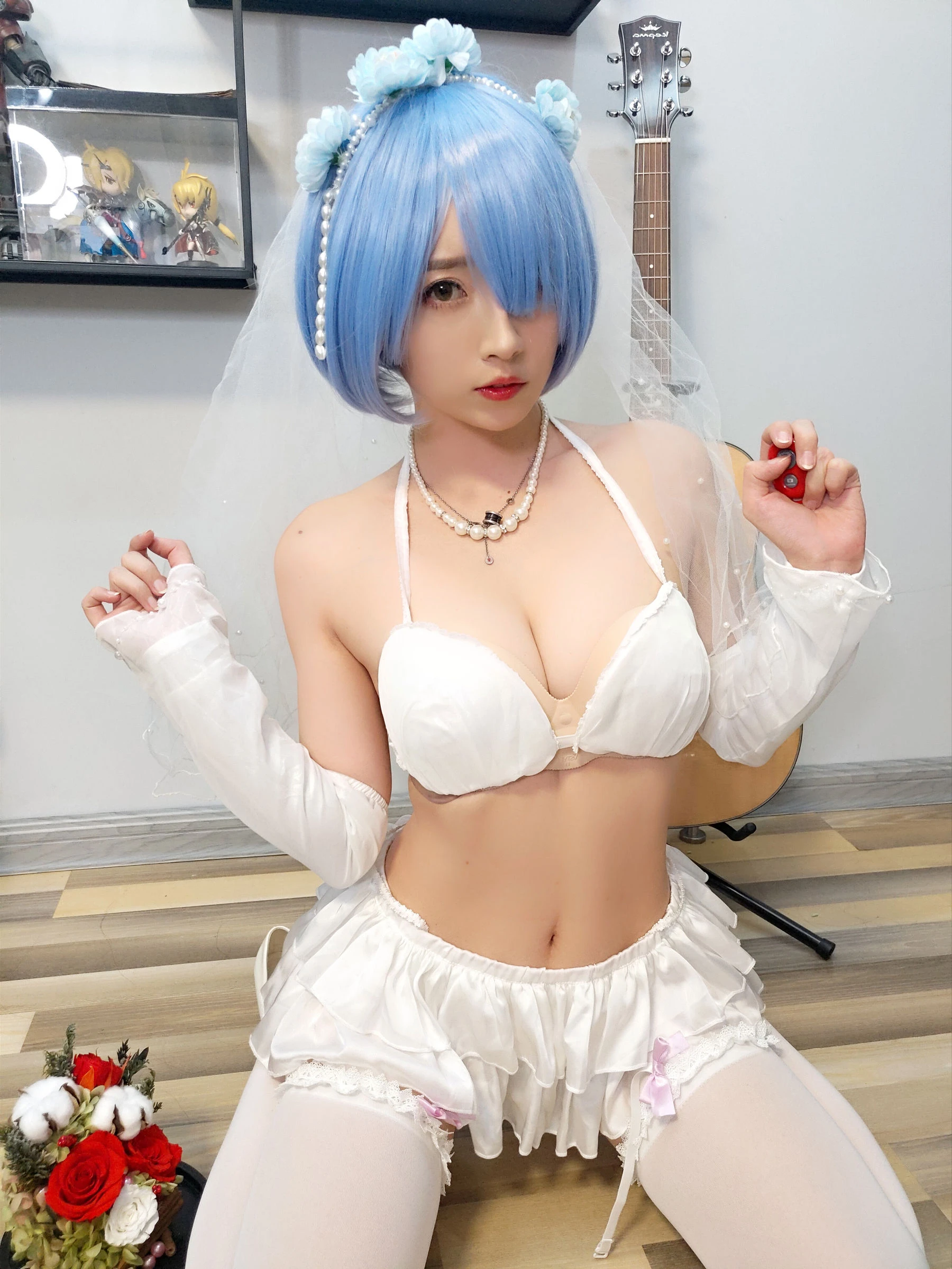 [美模]胡莉琪胡莉琪私藏高清攝影：寫真館性感神韻彰顯曲線寫真合集 - 17