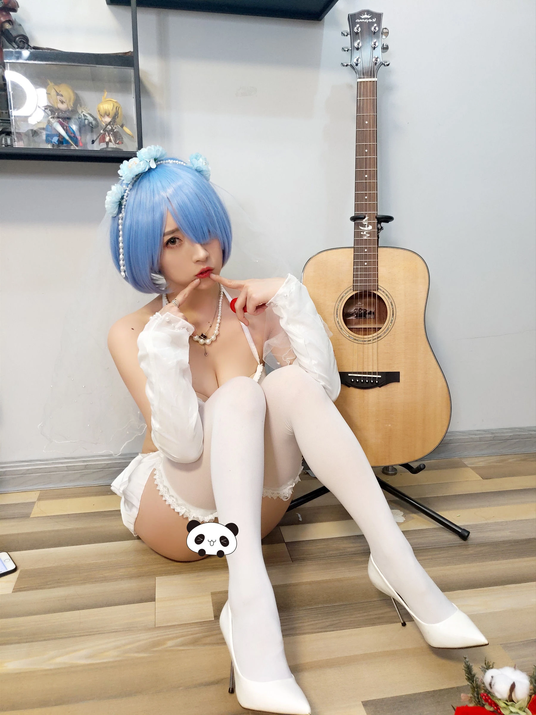 [美模]胡莉琪胡莉琪私藏高清攝影：寫真館性感神韻彰顯曲線寫真合集 - 18