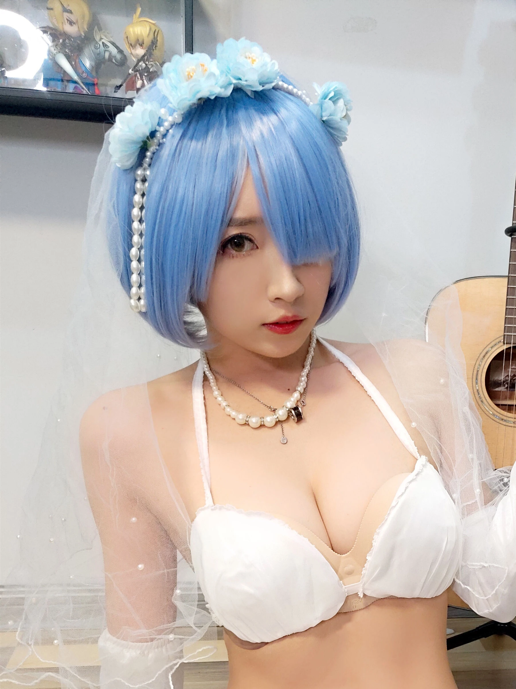 [美模]胡莉琪胡莉琪私藏高清攝影：寫真館性感神韻彰顯曲線寫真合集 - 21