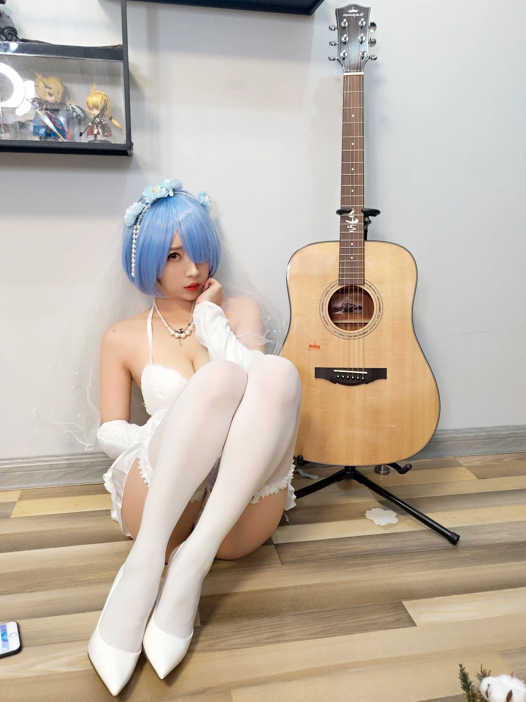 [美模]胡莉琪胡莉琪私藏高清攝影：寫真館性感神韻彰顯曲線寫真合集 - 22