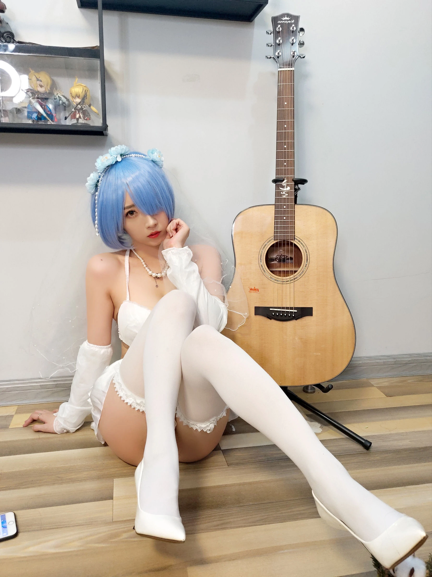 [美模]胡莉琪胡莉琪私藏高清攝影：寫真館性感神韻彰顯曲線寫真合集 - 23