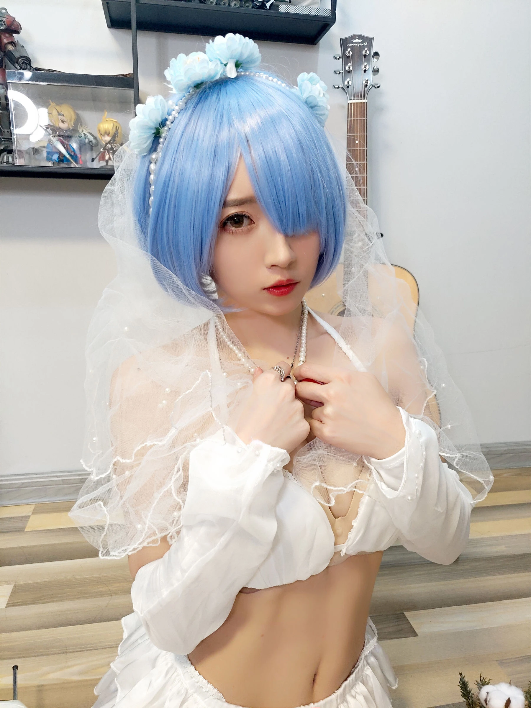 [美模]胡莉琪胡莉琪私藏高清攝影：寫真館性感神韻彰顯曲線寫真合集 - 24