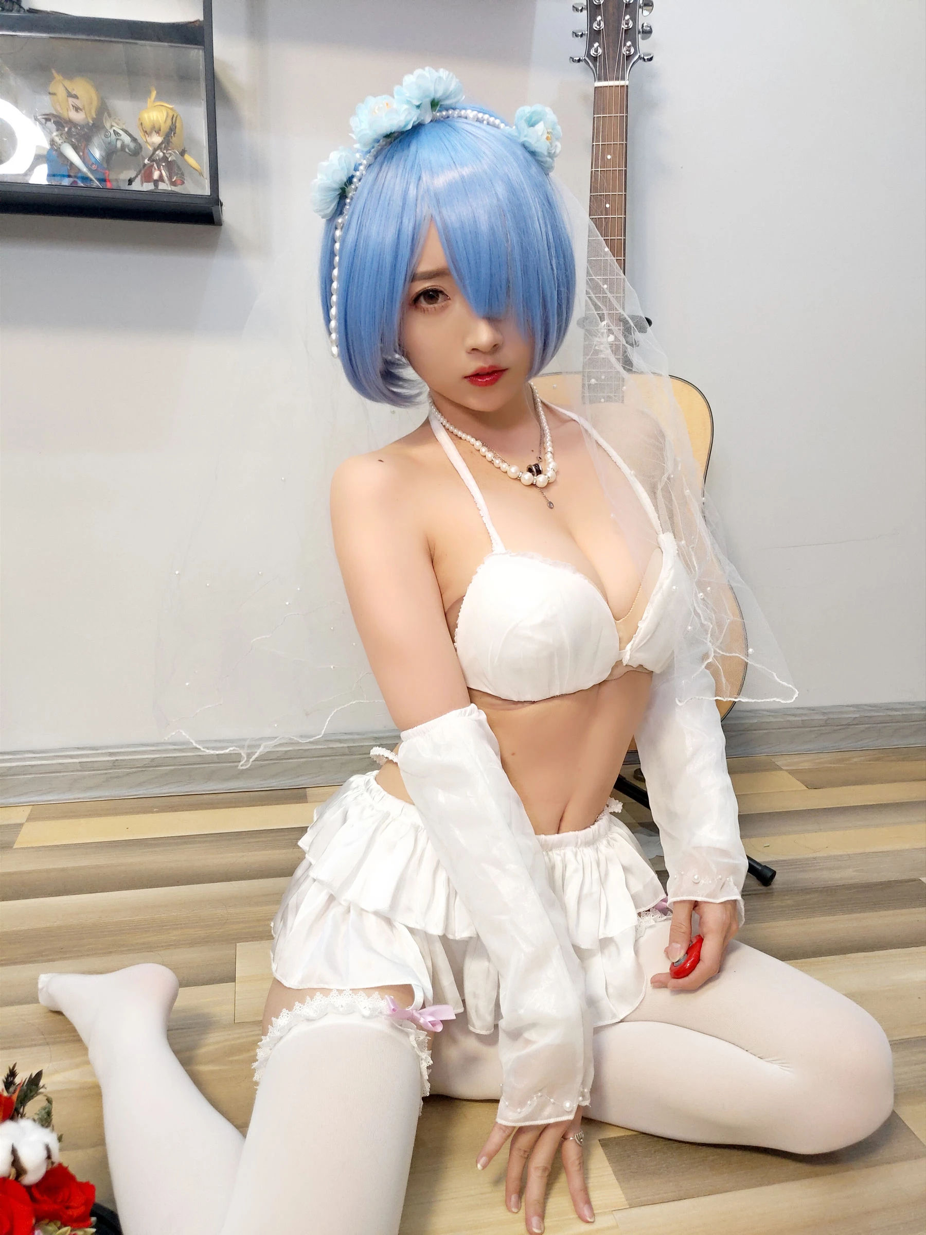[美模]胡莉琪胡莉琪私藏高清攝影：寫真館性感神韻彰顯曲線寫真合集 - 3