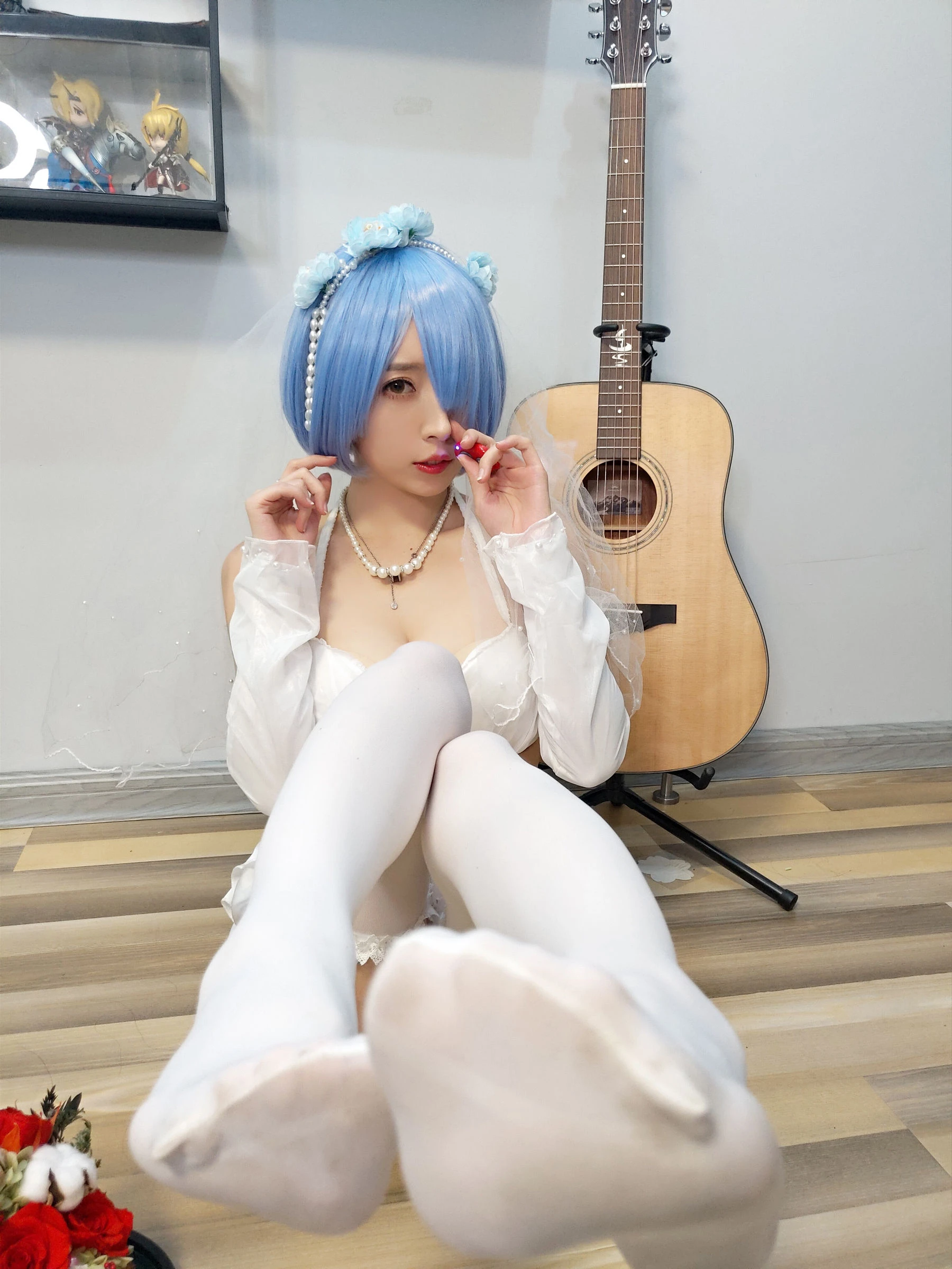 [美模]胡莉琪胡莉琪私藏高清攝影：寫真館性感神韻彰顯曲線寫真合集 - 4
