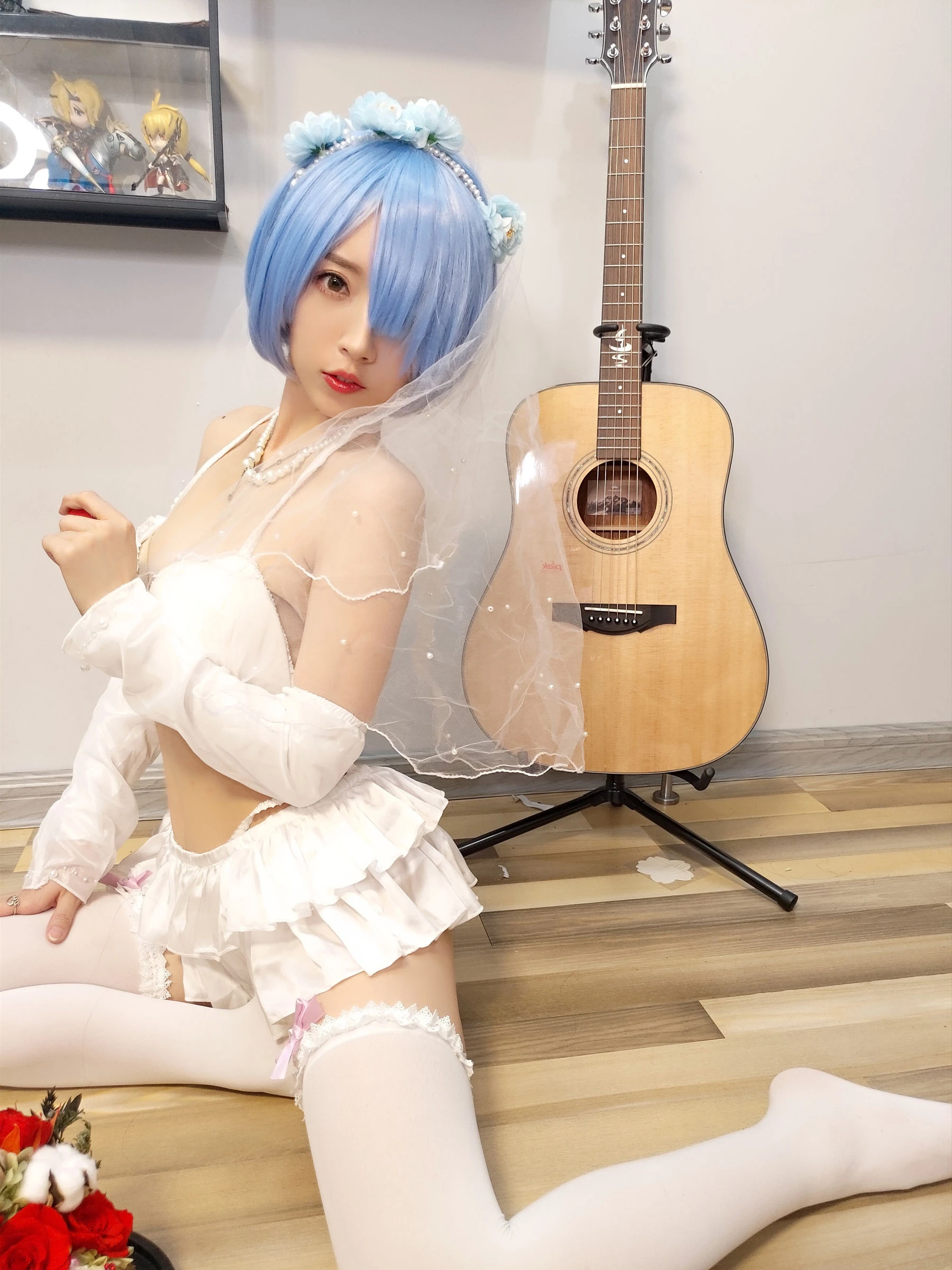 [美模]胡莉琪胡莉琪私藏高清攝影：寫真館性感神韻彰顯曲線寫真合集 - 5
