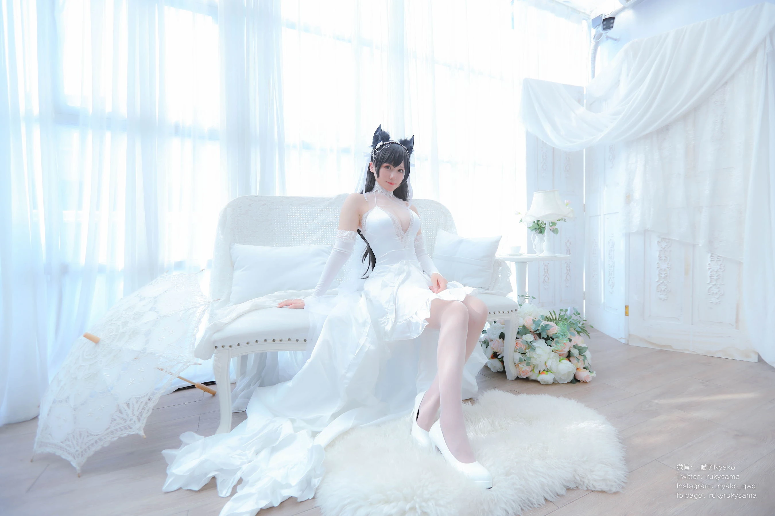 [辣妹]胡雨晴珍藏攝影棚美圖藝術：胡雨晴清純風採詮釋美胸完美曲線寫真 - 3