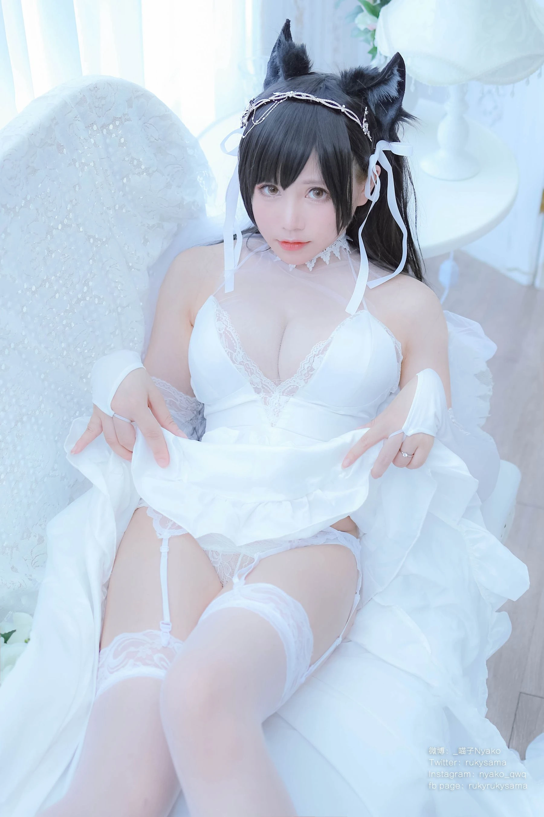 [辣妹]胡雨晴珍藏攝影棚美圖藝術：胡雨晴清純風採詮釋美胸完美曲線寫真 - 43