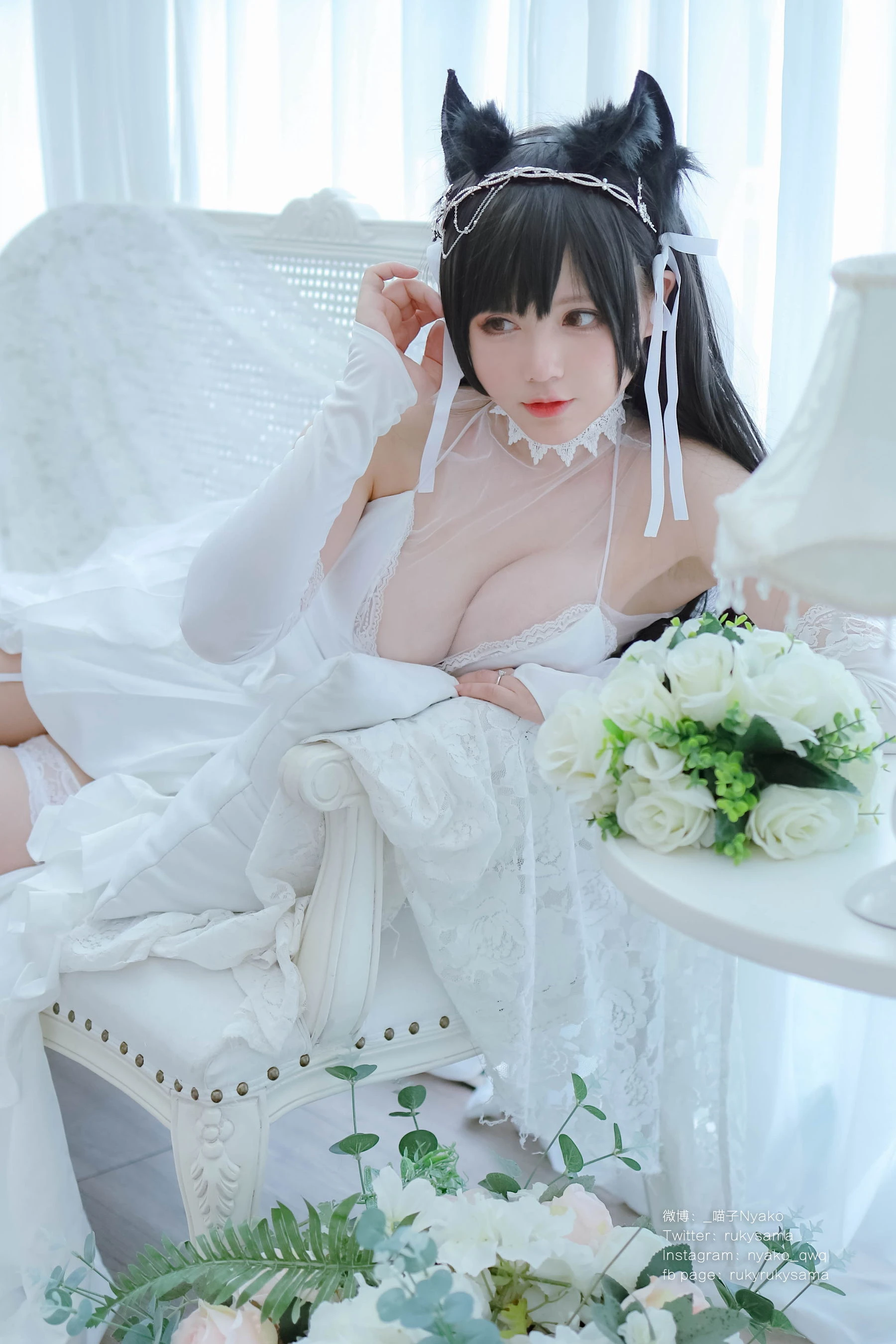 [辣妹]胡雨晴珍藏攝影棚美圖藝術：胡雨晴清純風採詮釋美胸完美曲線寫真 - 45