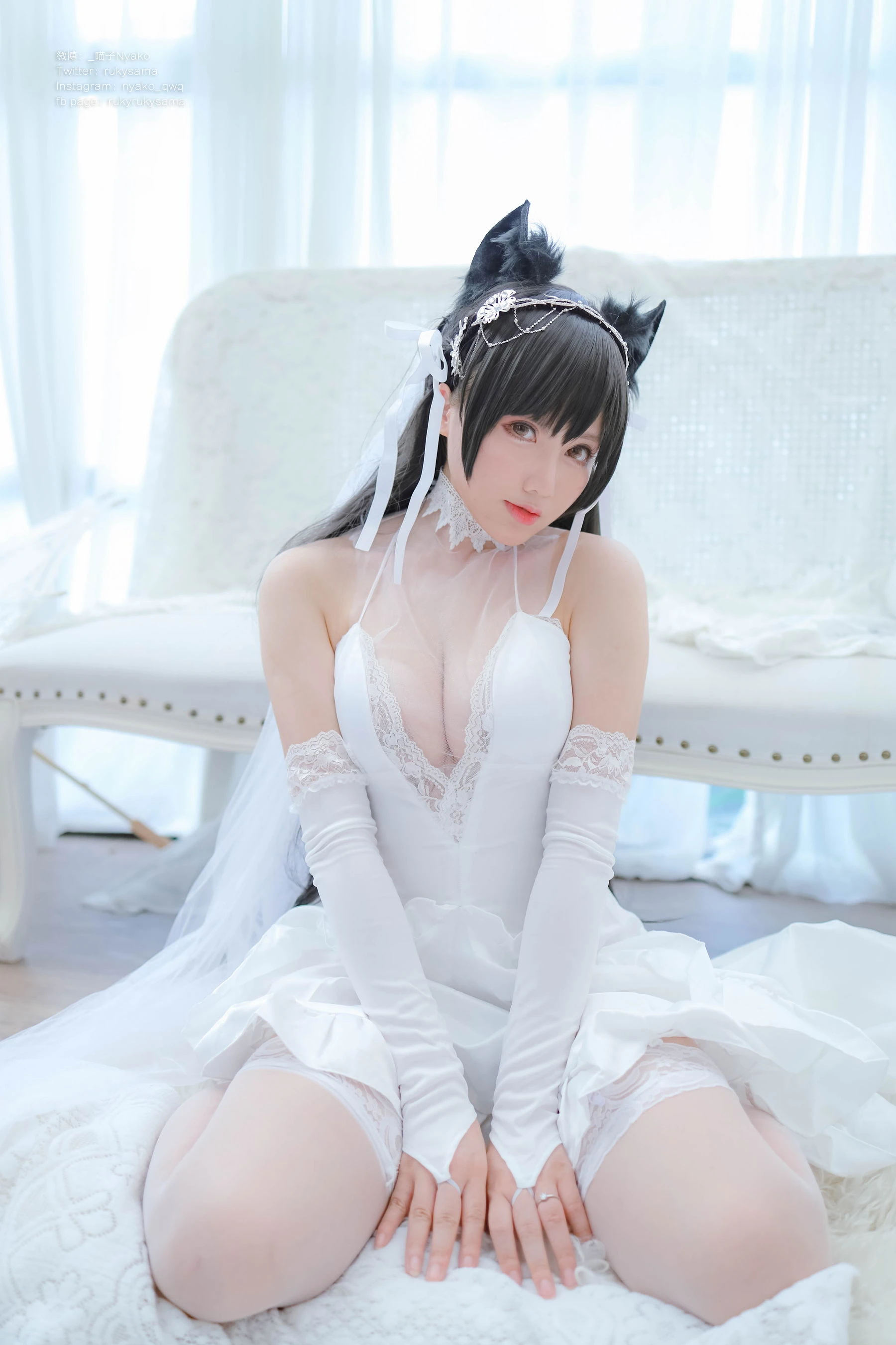 [辣妹]胡雨晴珍藏攝影棚美圖藝術：胡雨晴清純風採詮釋美胸完美曲線寫真 - 56