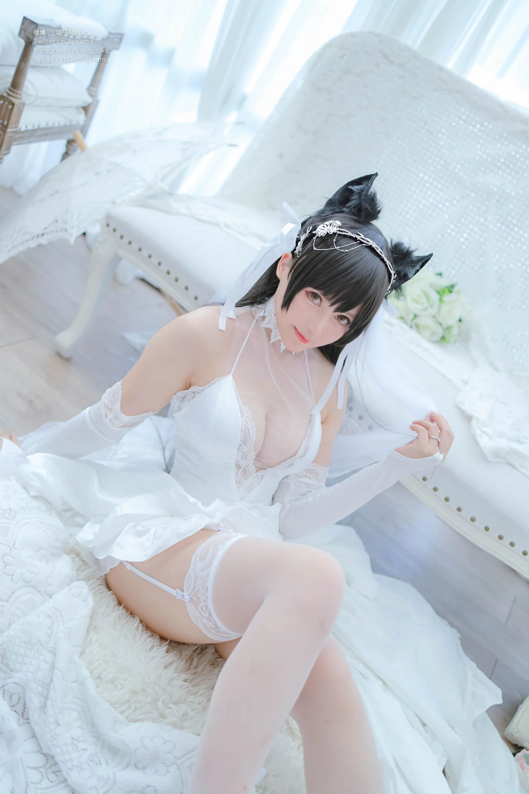 [辣妹]胡雨晴珍藏攝影棚美圖藝術：胡雨晴清純風採詮釋美胸完美曲線寫真 - 57