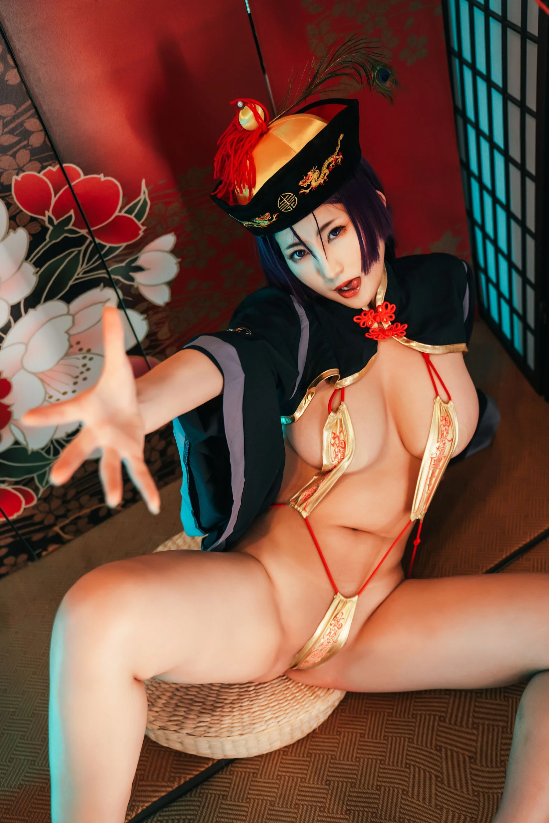 [Cosplay]周詩琪周詩琪私藏精選作品：攝影棚性感風採詮釋長腿寫真合集 - 1