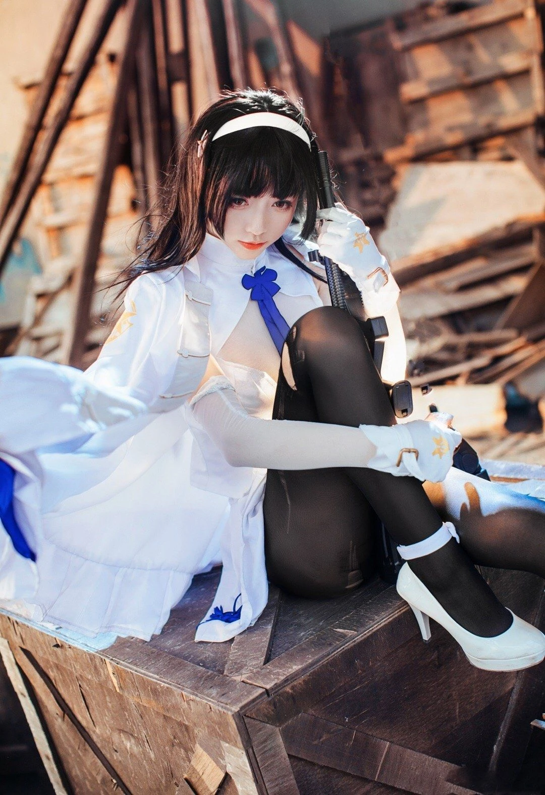 [護士]宋思雨宋思雨火辣神韻圖集大賞：攝影棚珍藏圖集演繹美腿誘惑美學 - 7
