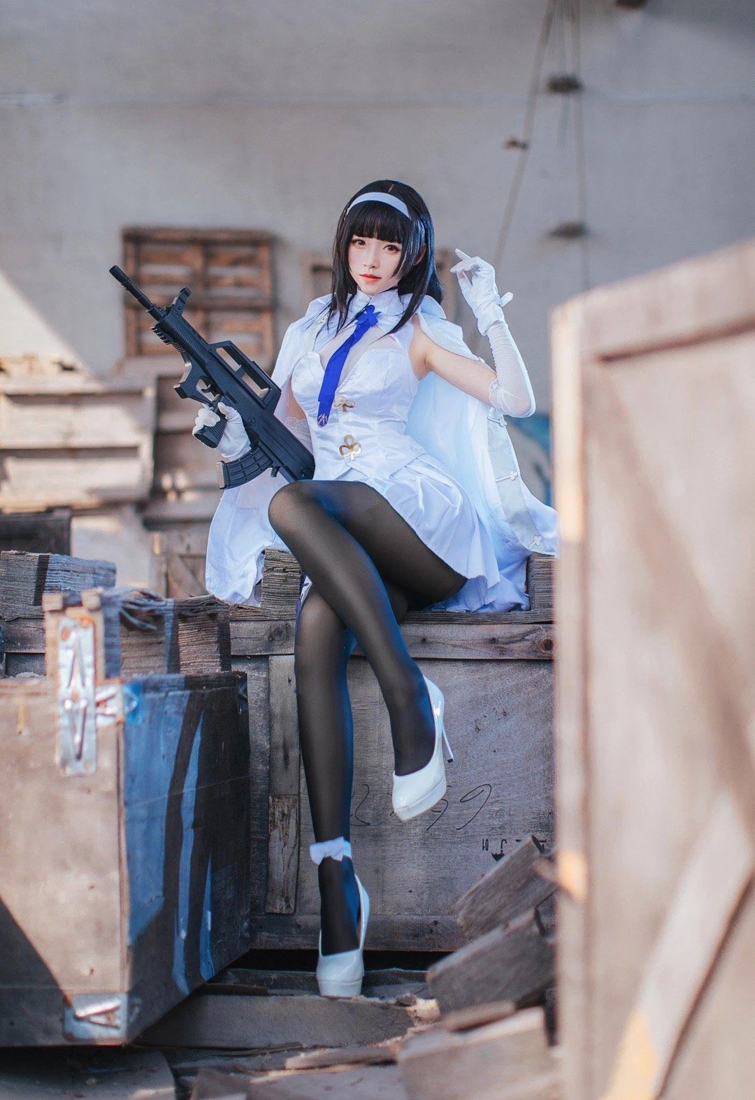 [護士]宋思雨宋思雨火辣神韻圖集大賞：攝影棚珍藏圖集演繹美腿誘惑美學 - 9