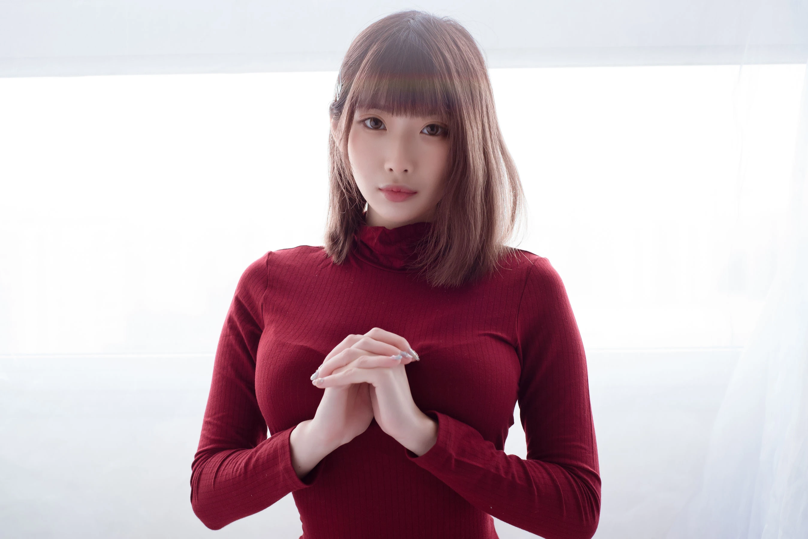 [辣妹]馮雨桐超清戶外作品藝術：馮雨桐甜美魅力彰顯美胸完美曲線寫真 - 10