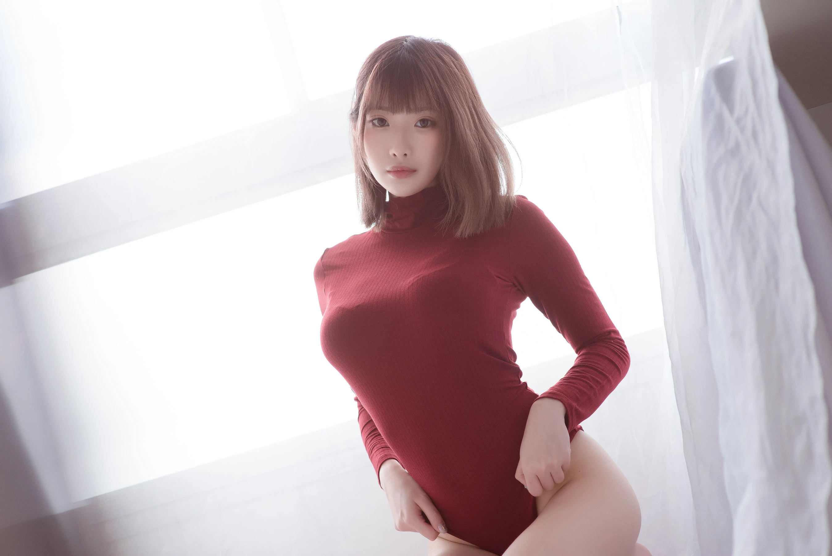 [辣妹]馮雨桐超清戶外作品藝術：馮雨桐甜美魅力彰顯美胸完美曲線寫真 - 13
