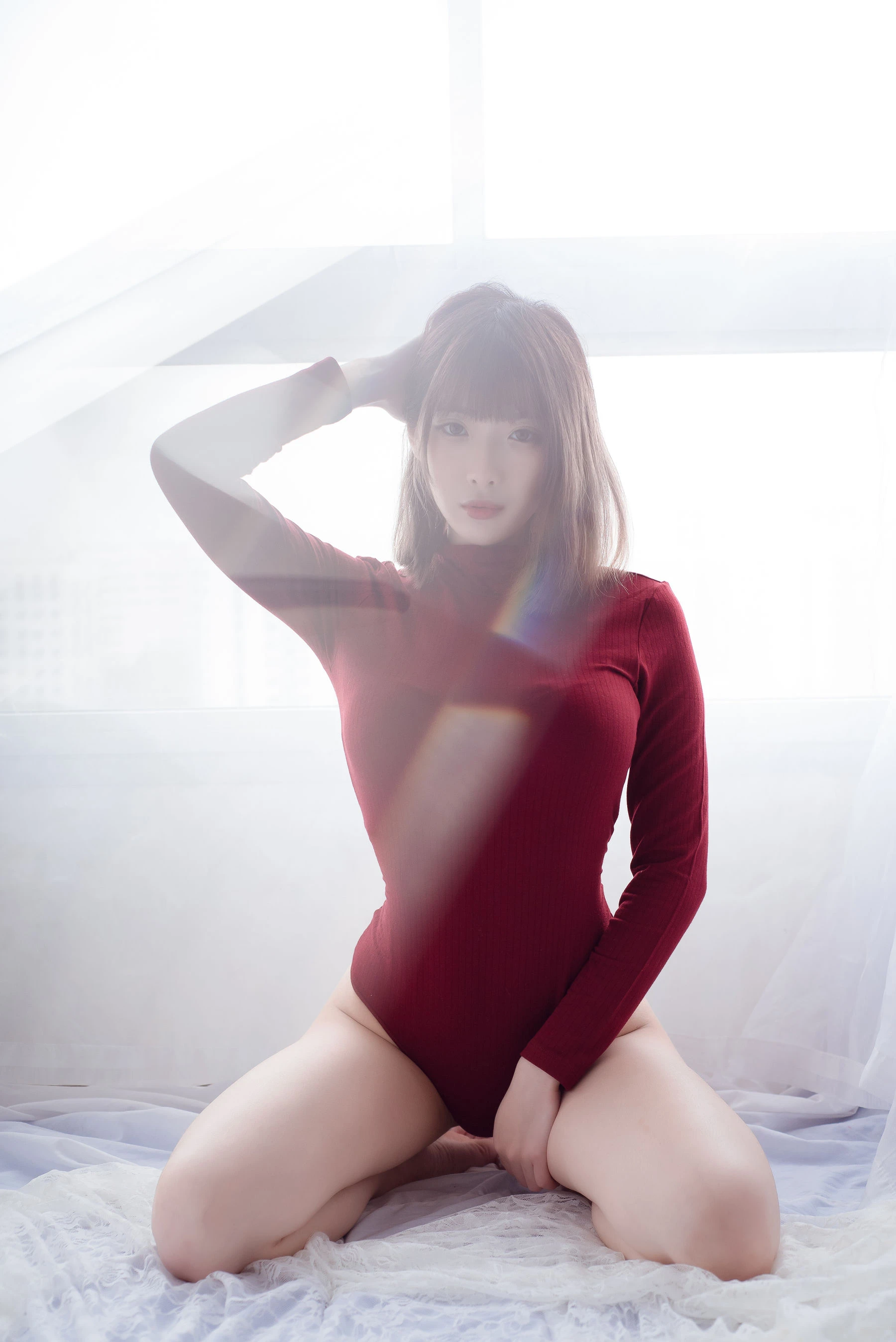 [辣妹]馮雨桐超清戶外作品藝術：馮雨桐甜美魅力彰顯美胸完美曲線寫真 - 16