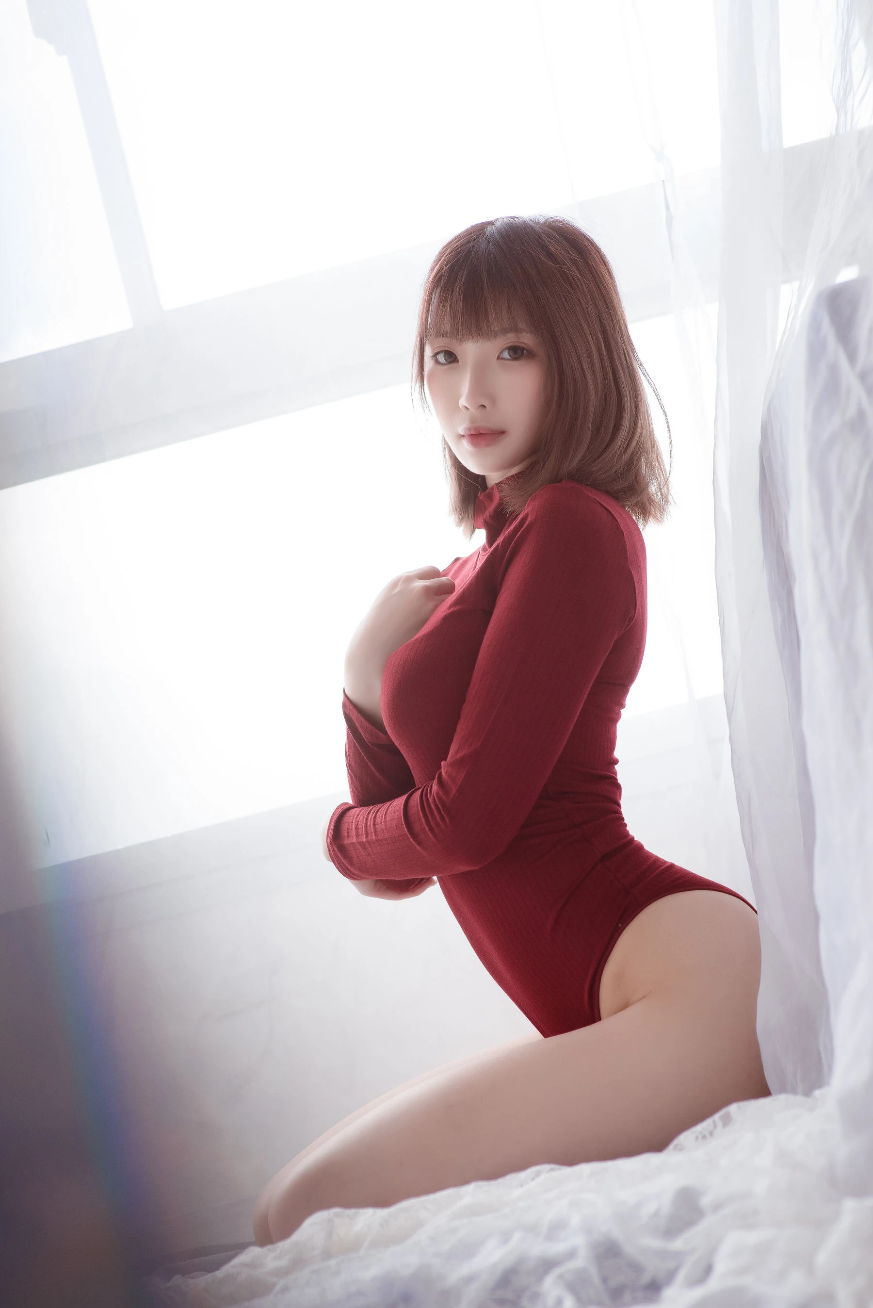 [辣妹]馮雨桐超清戶外作品藝術：馮雨桐甜美魅力彰顯美胸完美曲線寫真 - 8