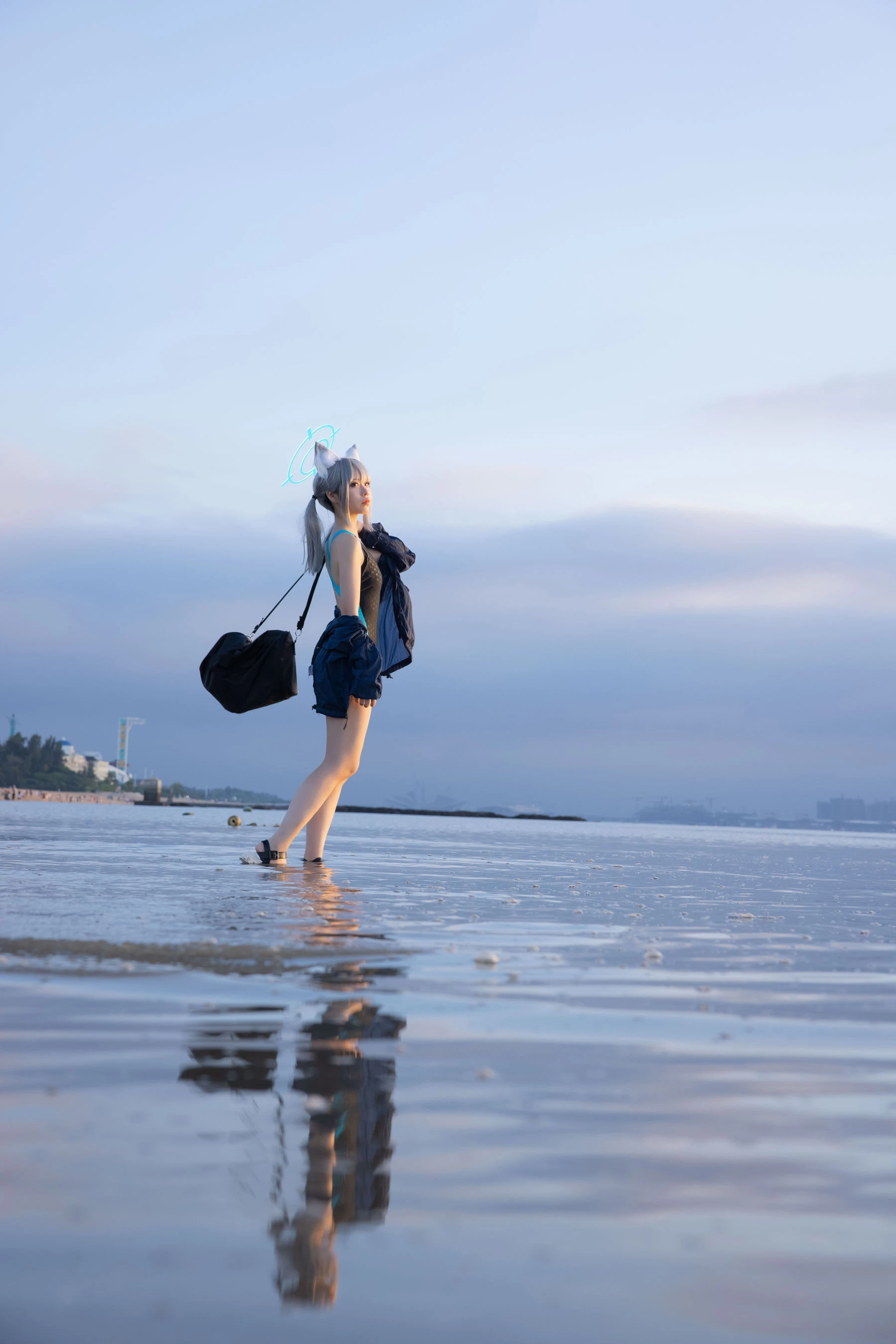 [主播]吳雨桐吳雨桐清純韻味圖集大賞：攝影棚高清圖集演繹美腿誘惑美學 - 16