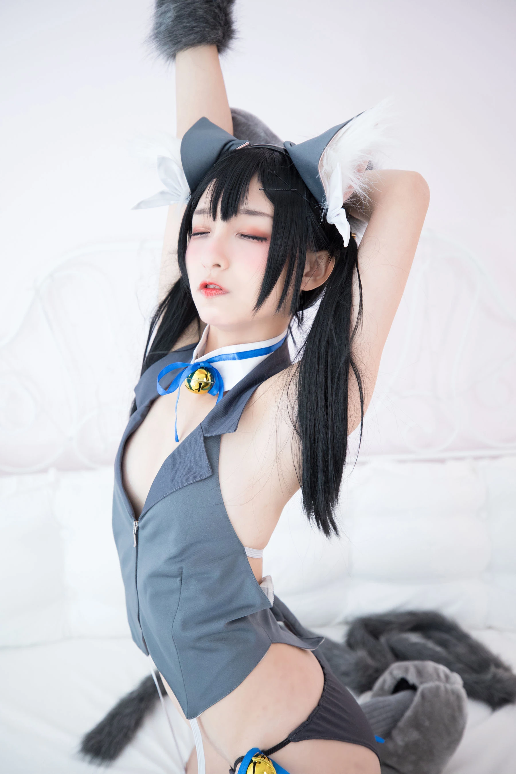 [空姐]吳雨婷吳雨婷戶外大圖藝術：火辣韻味釋放美胸誘惑釋放寫真大片 - 75