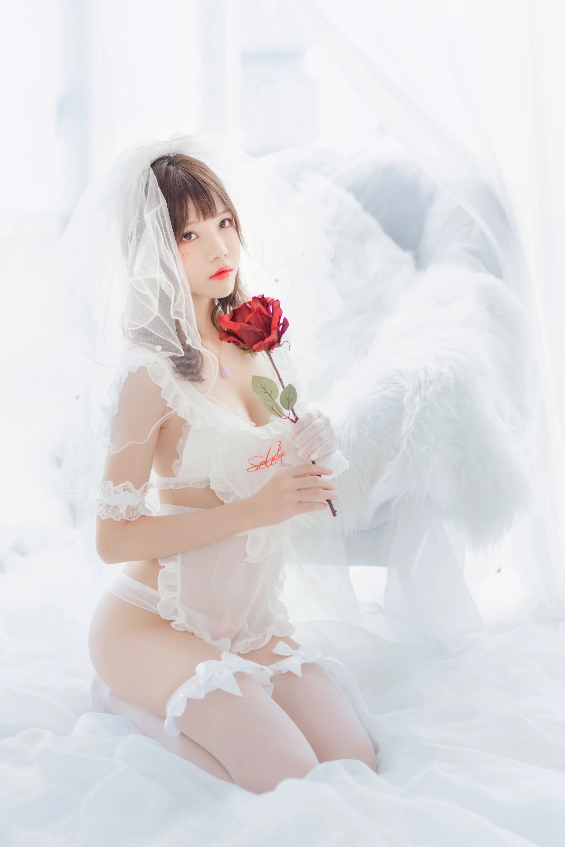 [Showgirl]劉雨靜精選室內作品藝術：劉雨靜甜美格調演繹身材完美曲線寫真 - 1