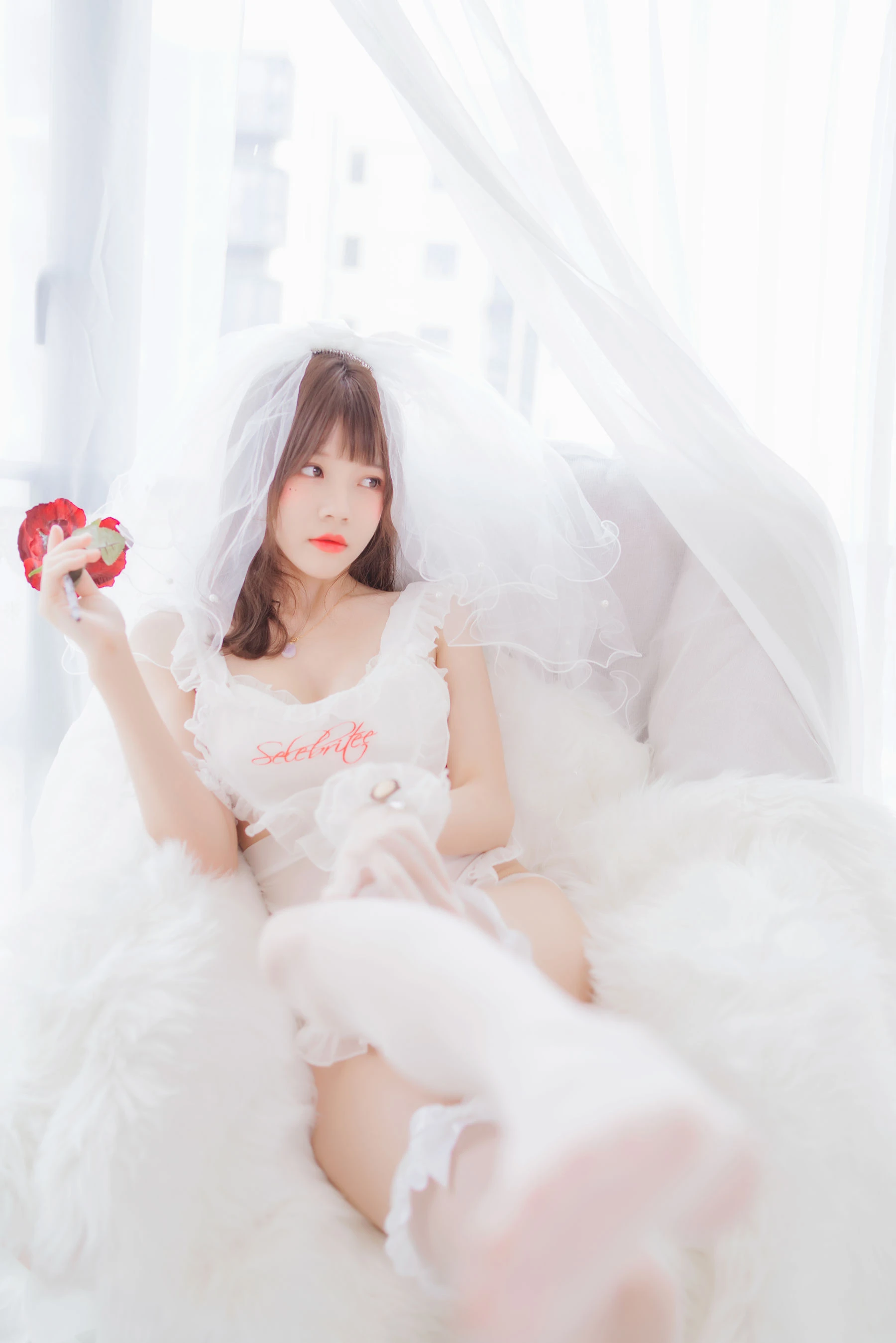 [Showgirl]劉雨靜精選室內作品藝術：劉雨靜甜美格調演繹身材完美曲線寫真 - 19