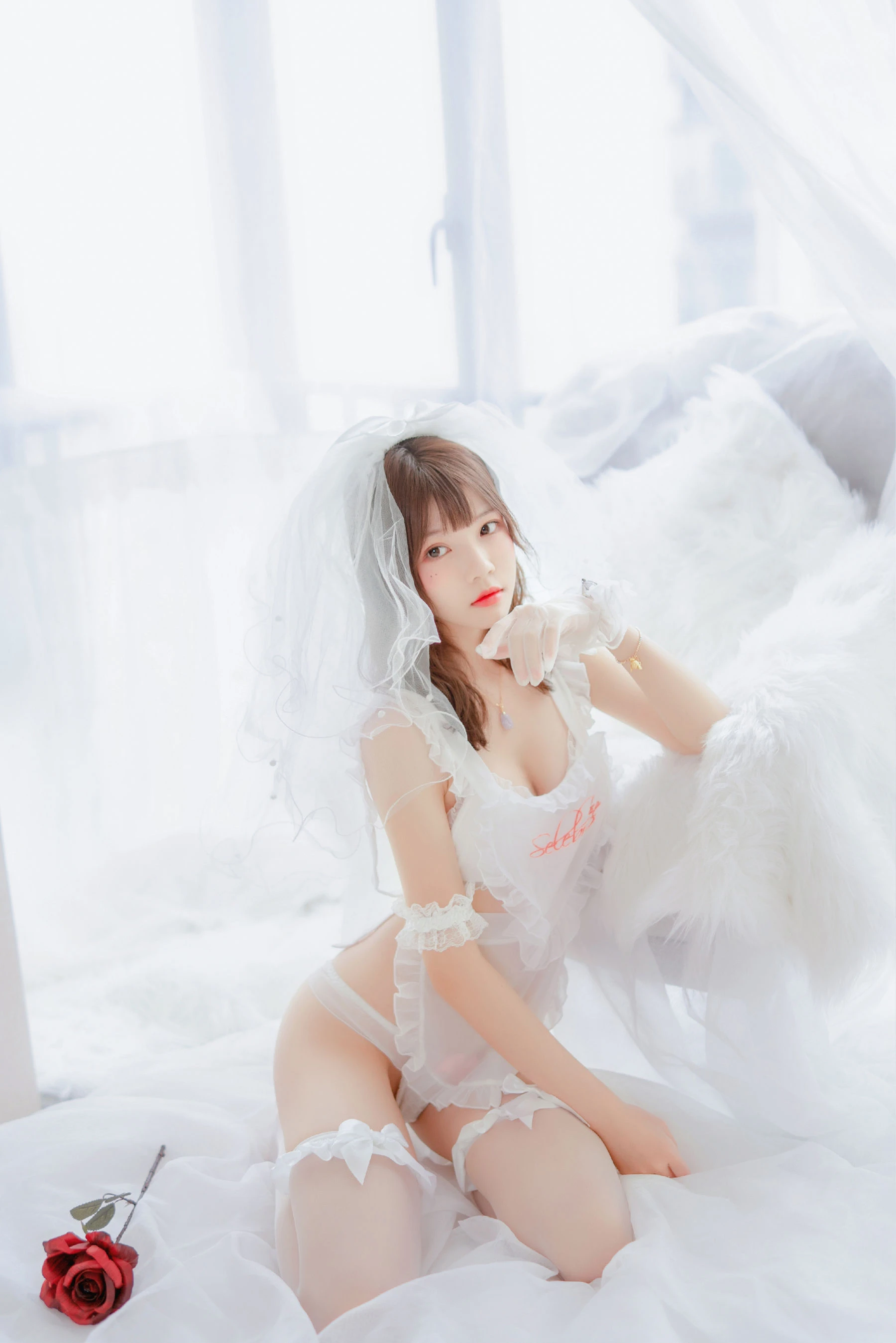 [Showgirl]劉雨靜精選室內作品藝術：劉雨靜甜美格調演繹身材完美曲線寫真 - 2