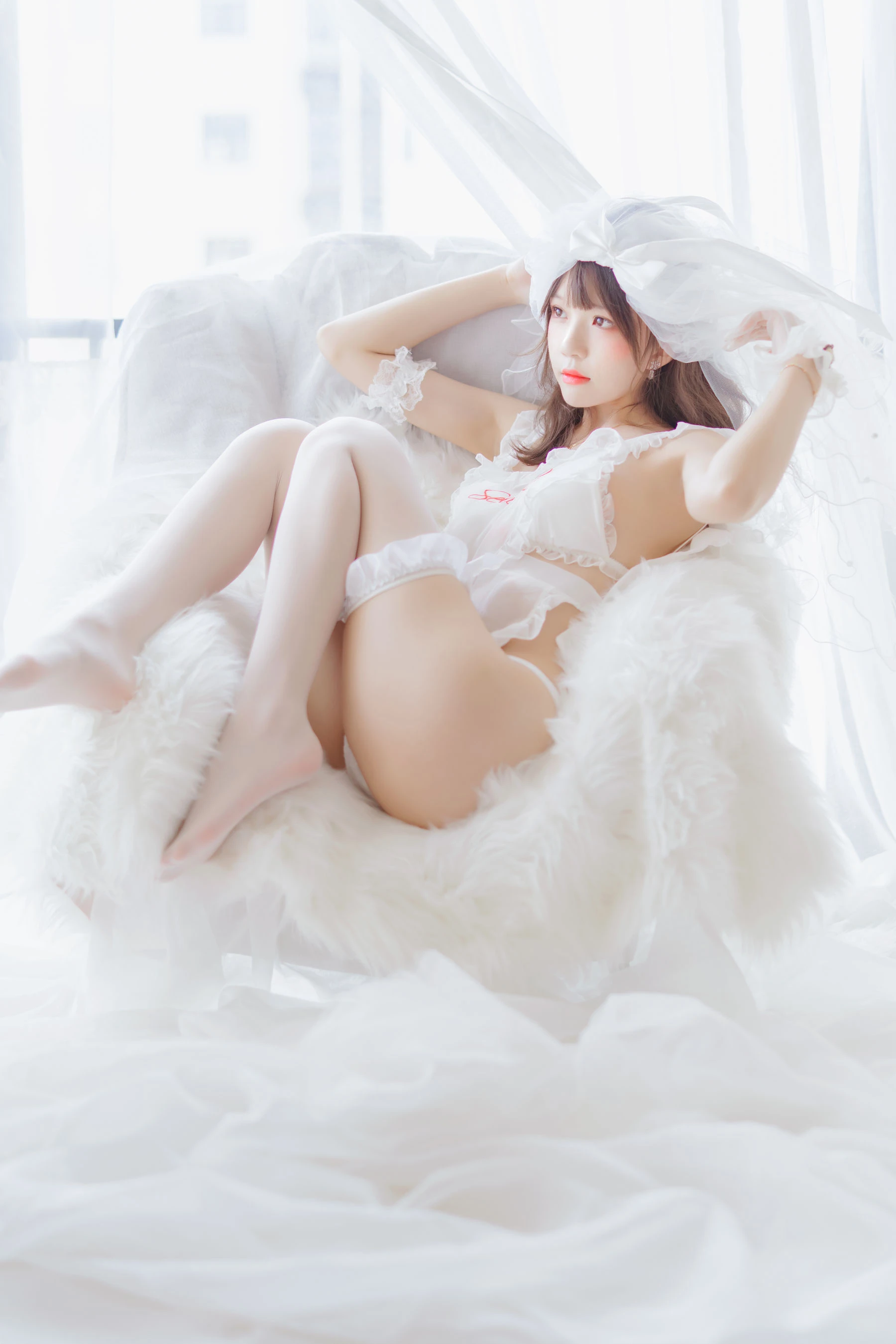 [Showgirl]劉雨靜精選室內作品藝術：劉雨靜甜美格調演繹身材完美曲線寫真 - 28