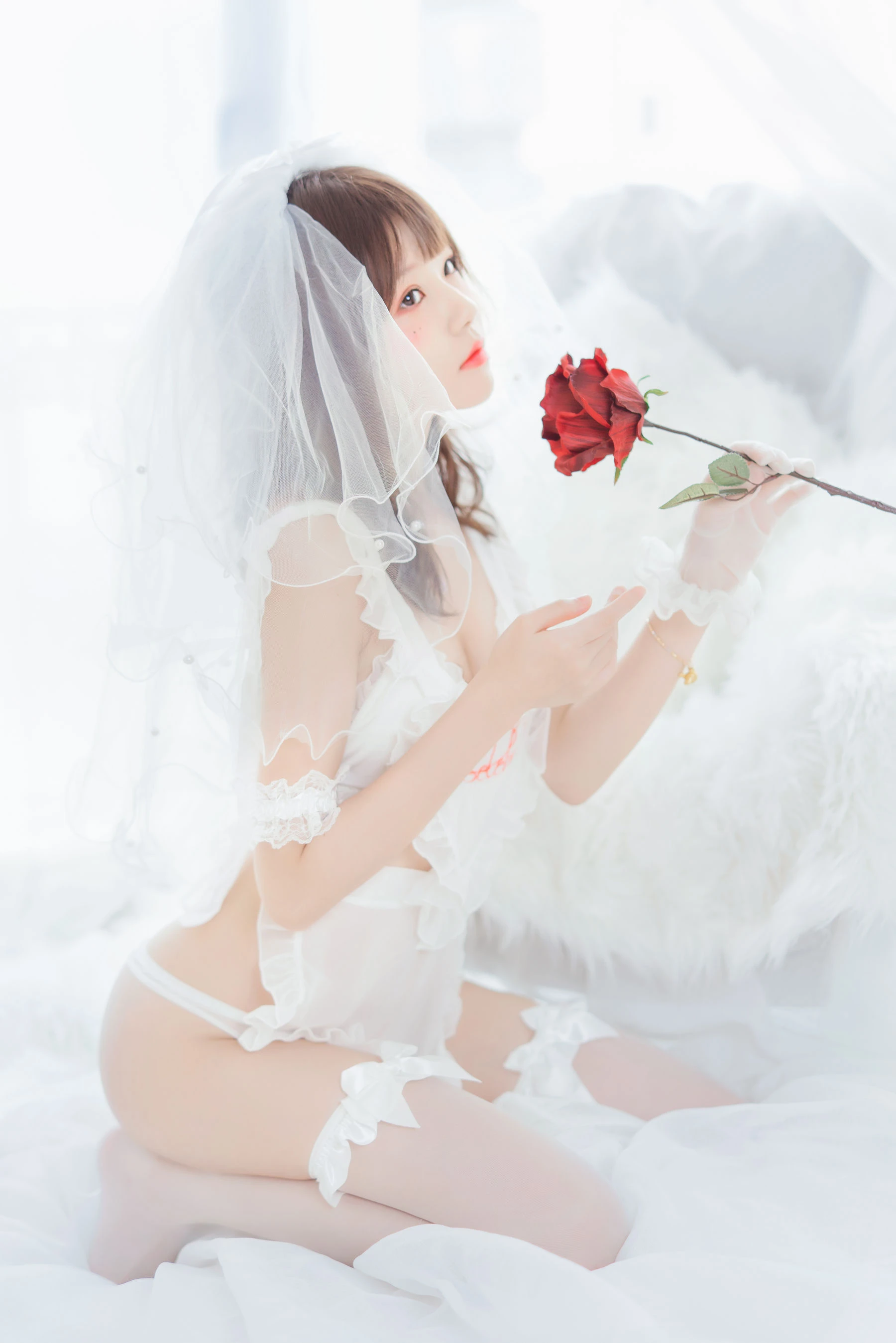 [Showgirl]劉雨靜精選室內作品藝術：劉雨靜甜美格調演繹身材完美曲線寫真 - 4