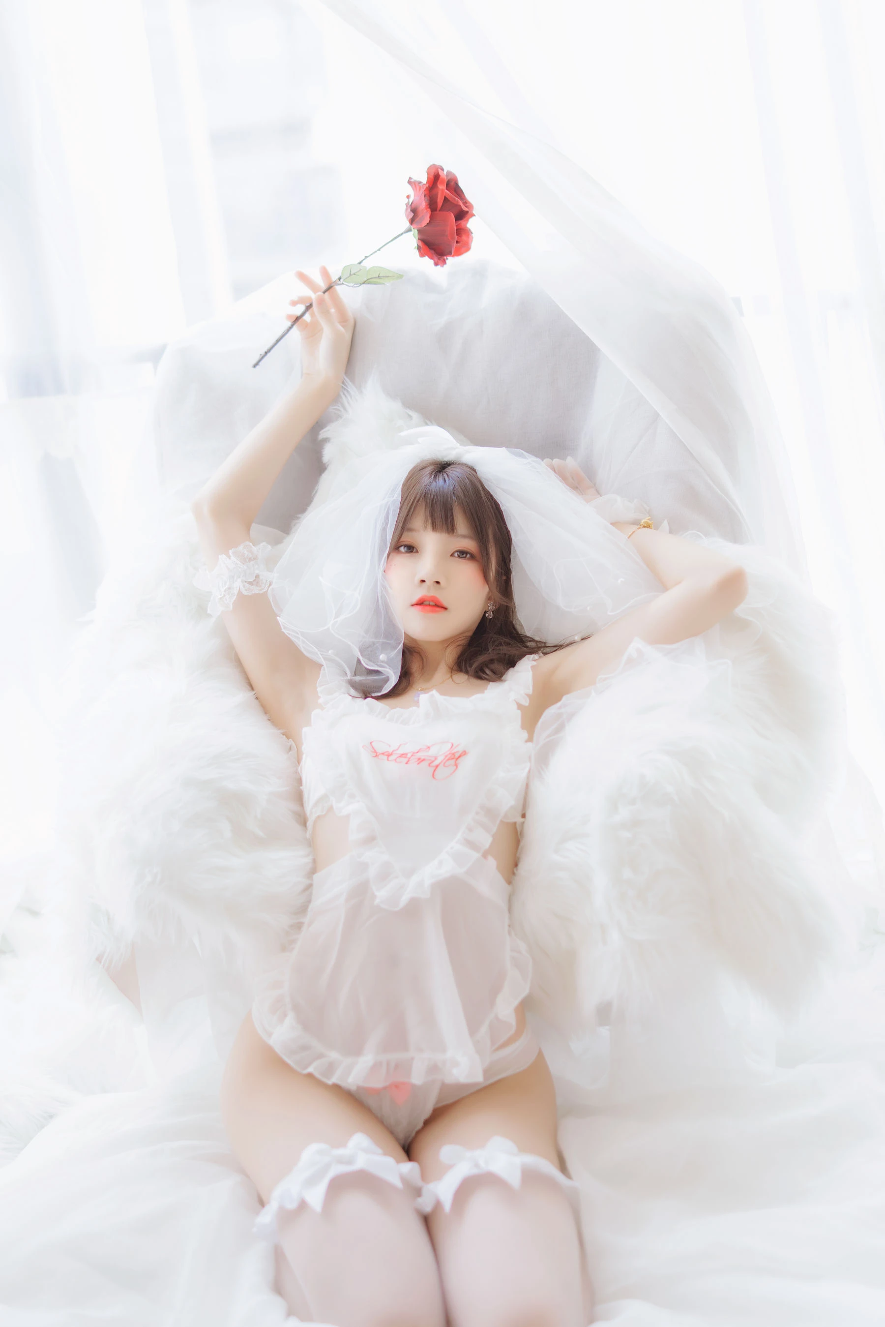 [Showgirl]劉雨靜精選室內作品藝術：劉雨靜甜美格調演繹身材完美曲線寫真 - 6