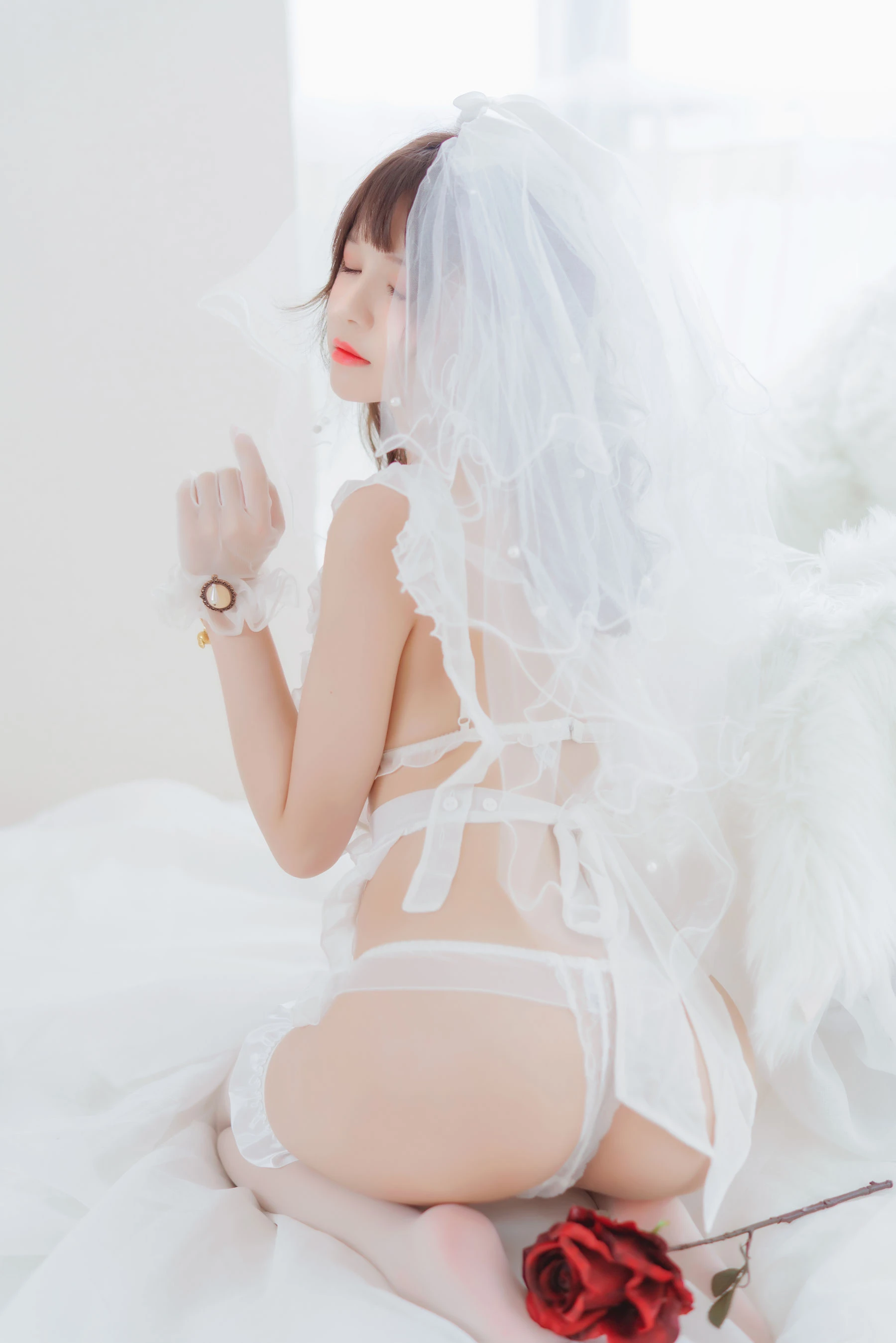 [Showgirl]劉雨靜精選室內作品藝術：劉雨靜甜美格調演繹身材完美曲線寫真 - 9