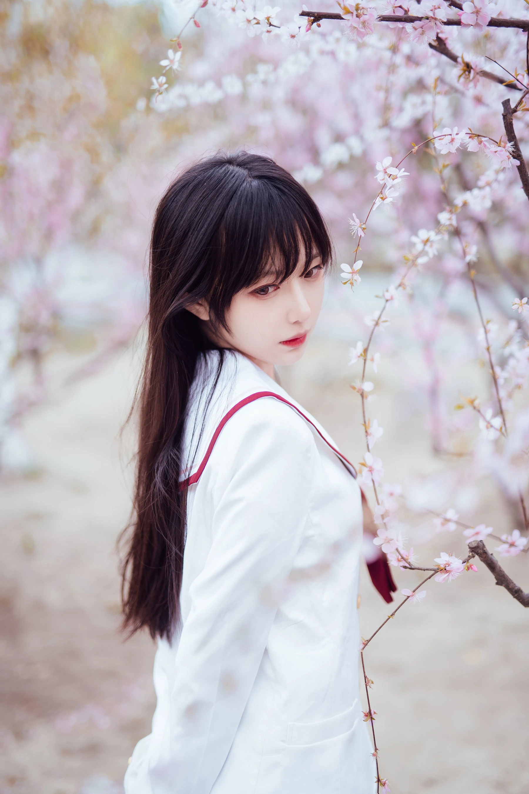 [校花]彭雨桐美圖圖集精選：彭雨桐性感風採於自然光釋放美腿曲線高清攝影 - 9