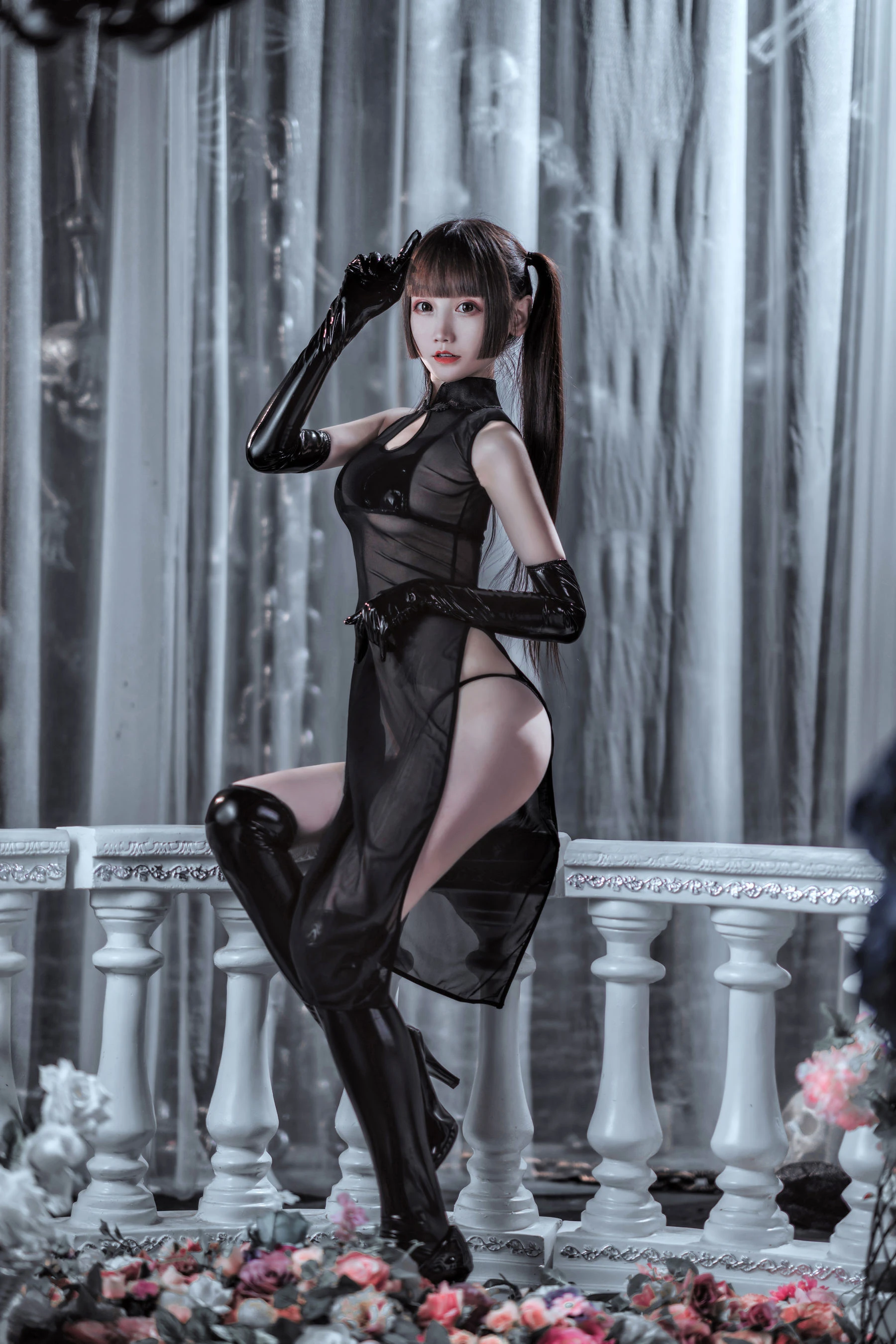 [正妹]吳雨萌寫真圖集精選：吳雨萌時尚氣質於攝影棚釋放美胸曲線珍藏攝影 - 4