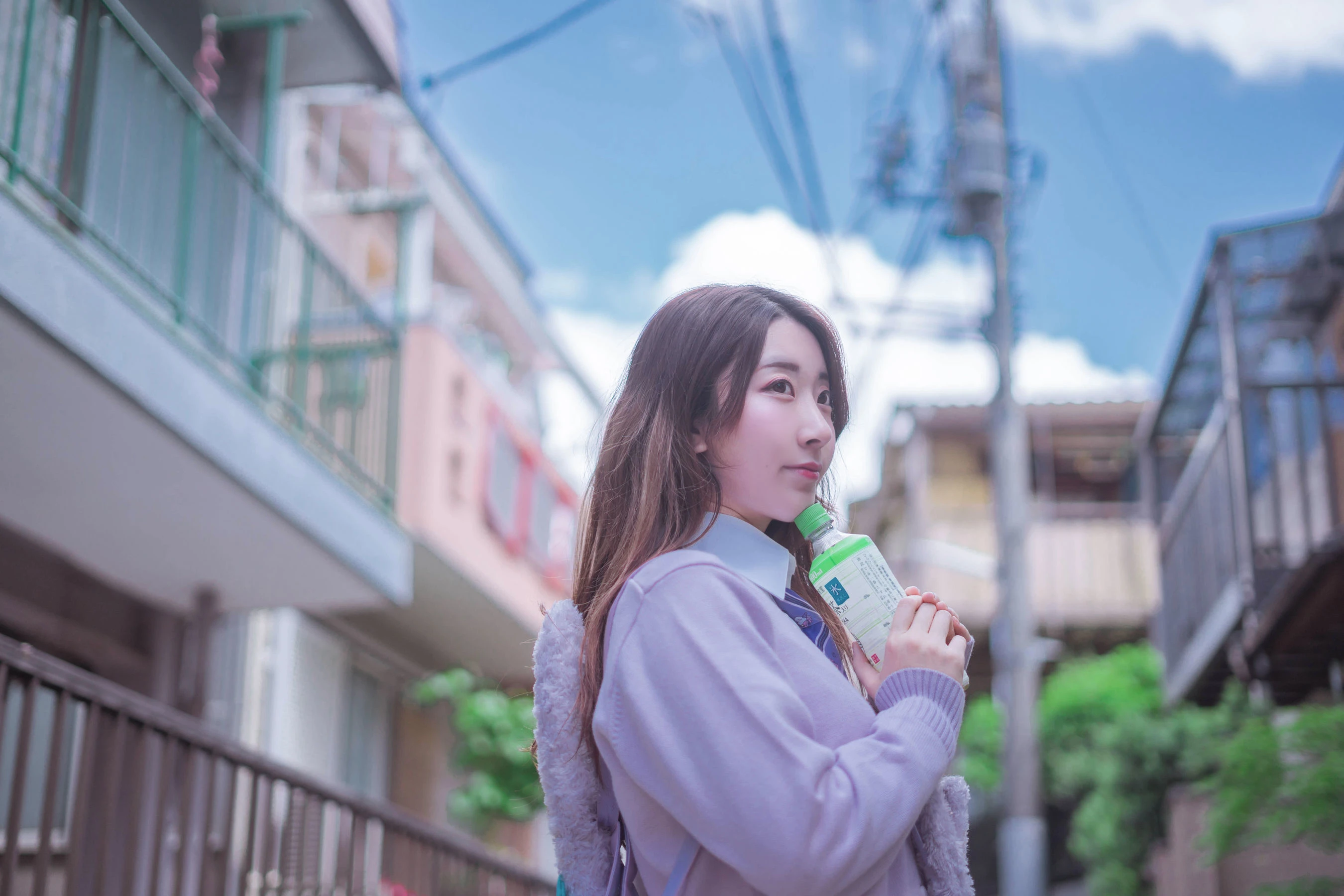 [護士]梁雨萌梁雨萌私藏精選寫真：攝影棚優雅風採演繹長腿寫真合集 - 13