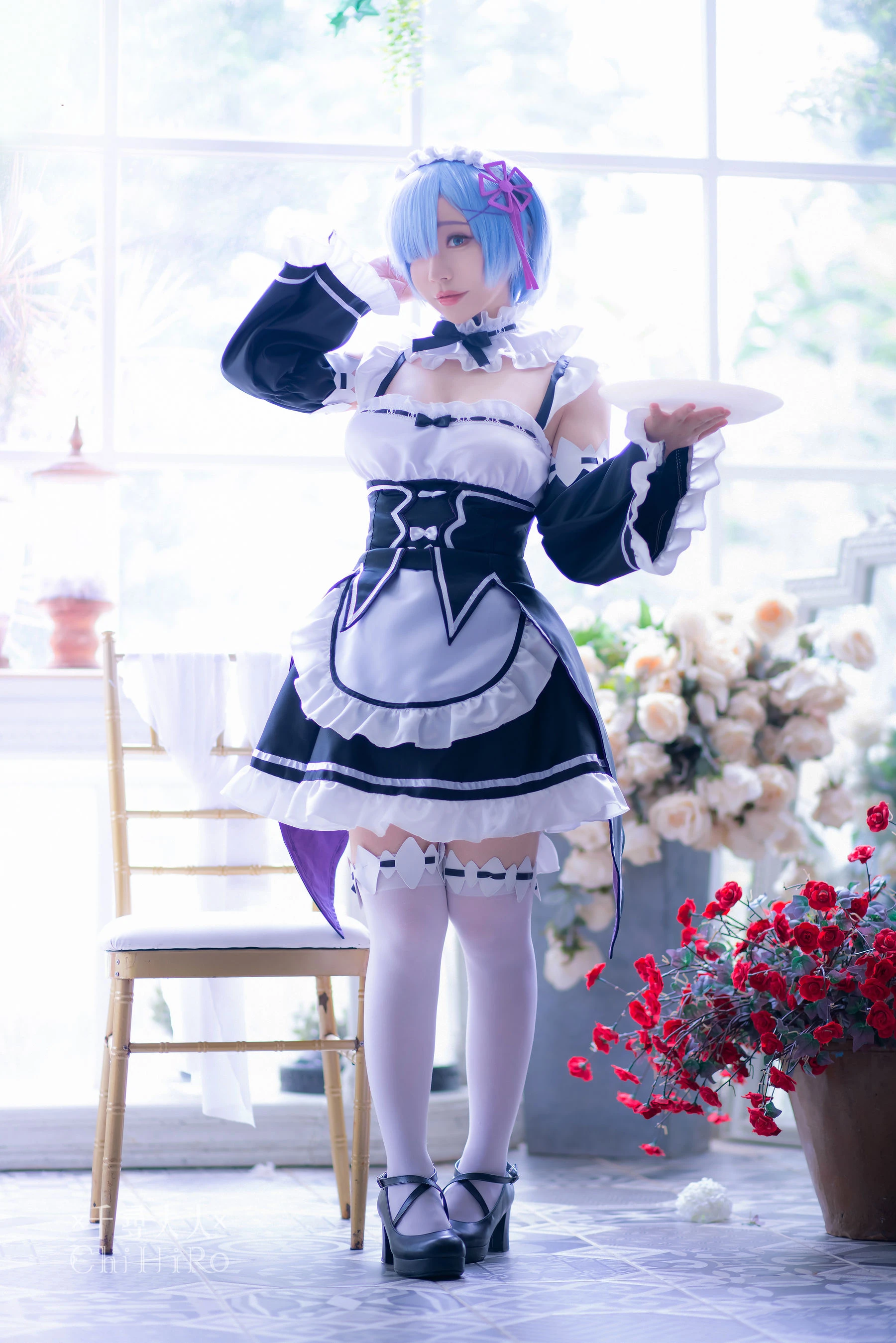 [校花]朱詩琪攝影攝影大師作：朱詩琪優雅於戶外演繹美胸魅力超清演繹 - 10