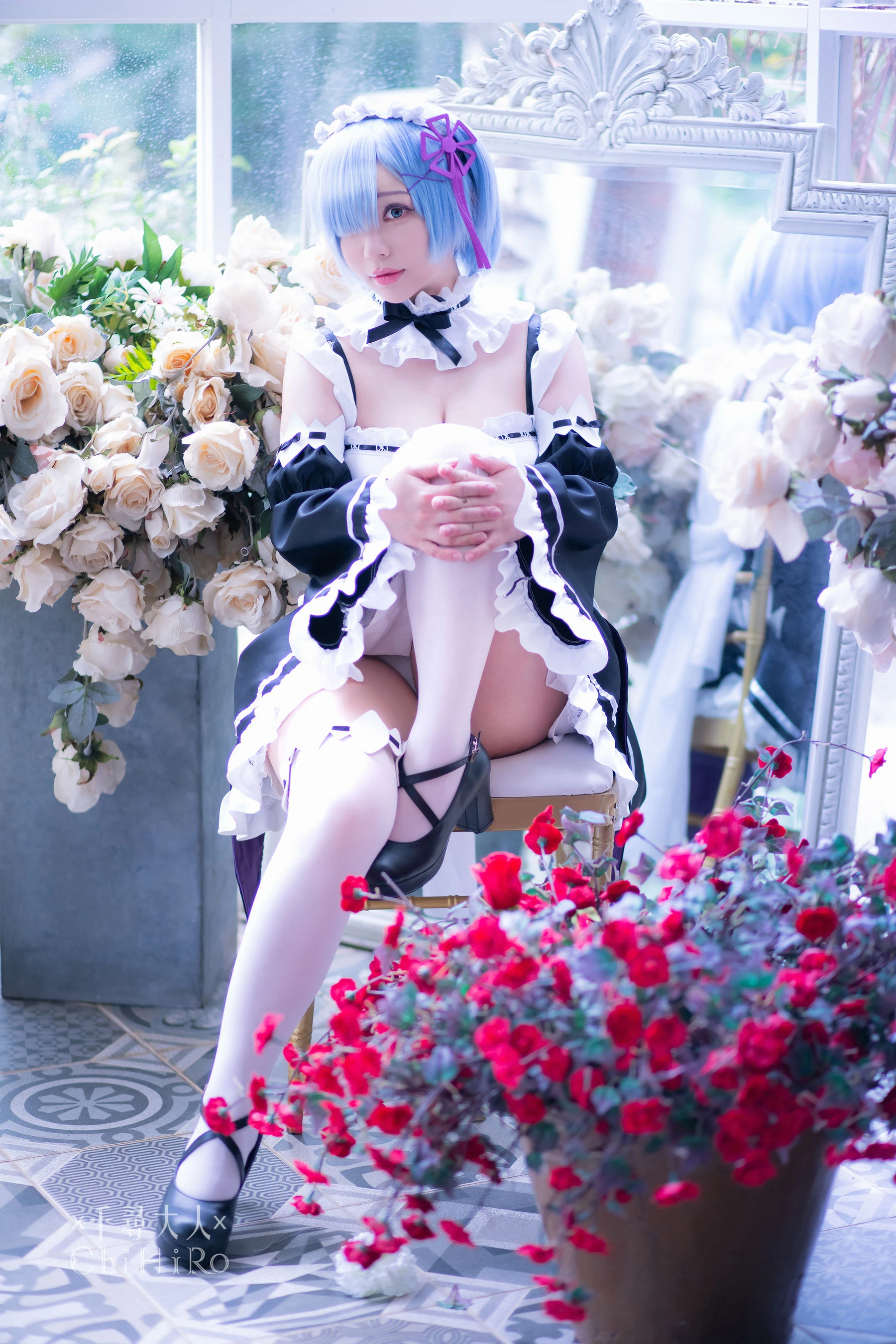 [校花]朱詩琪攝影攝影大師作：朱詩琪優雅於戶外演繹美胸魅力超清演繹 - 18