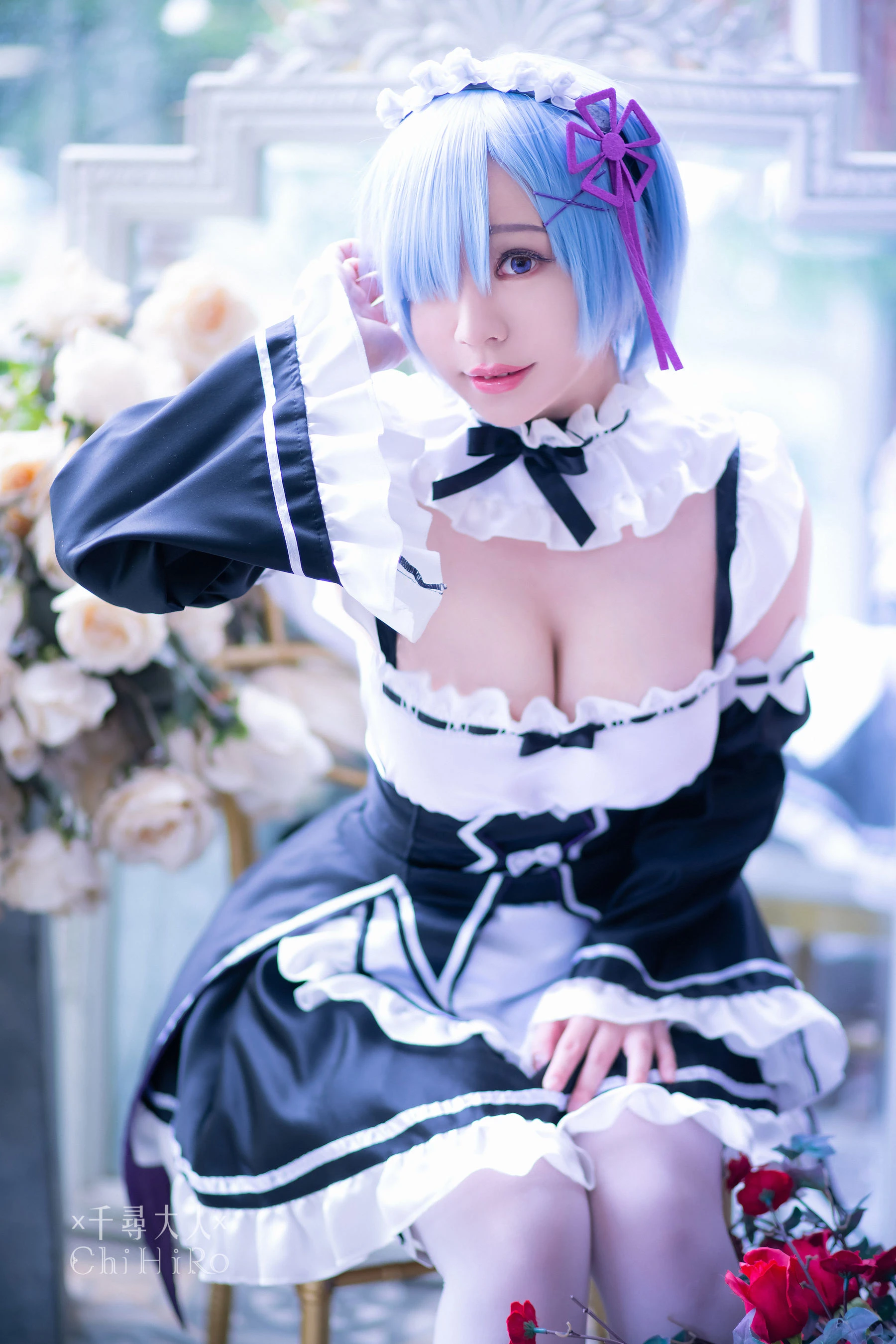 [校花]朱詩琪攝影攝影大師作：朱詩琪優雅於戶外演繹美胸魅力超清演繹 - 20
