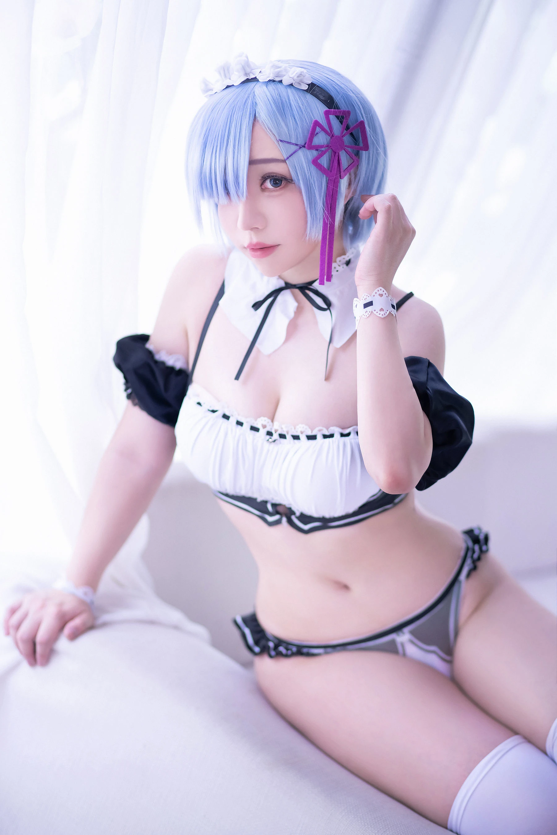 [校花]朱詩琪攝影攝影大師作：朱詩琪優雅於戶外演繹美胸魅力超清演繹 - 36