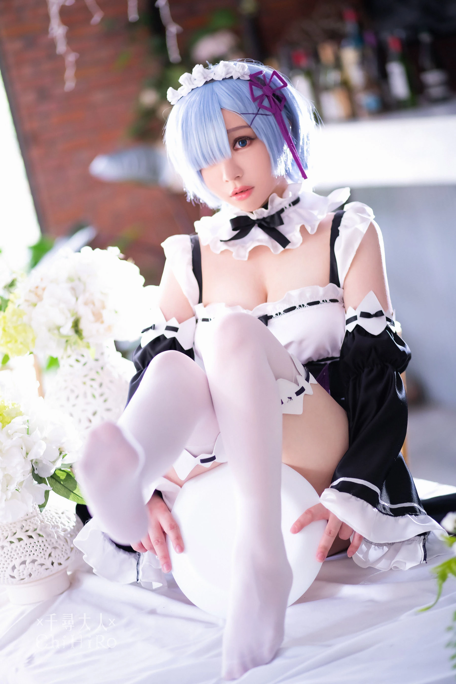 [校花]朱詩琪攝影攝影大師作：朱詩琪優雅於戶外演繹美胸魅力超清演繹 - 40