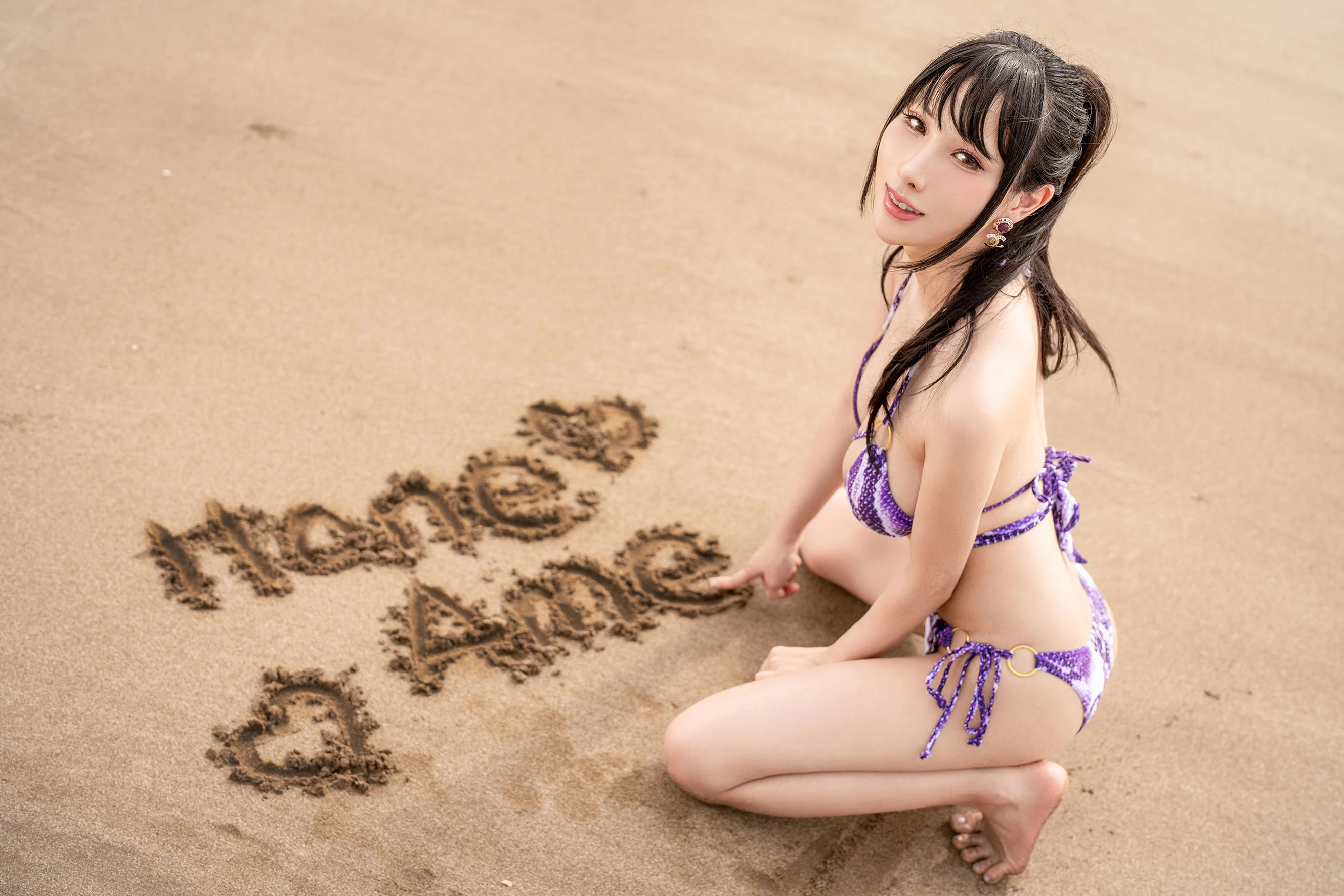 [仙女]胡欣妍首發室內美圖藝術：胡欣妍火辣格調綻放美胸完美曲線寫真 - 35
