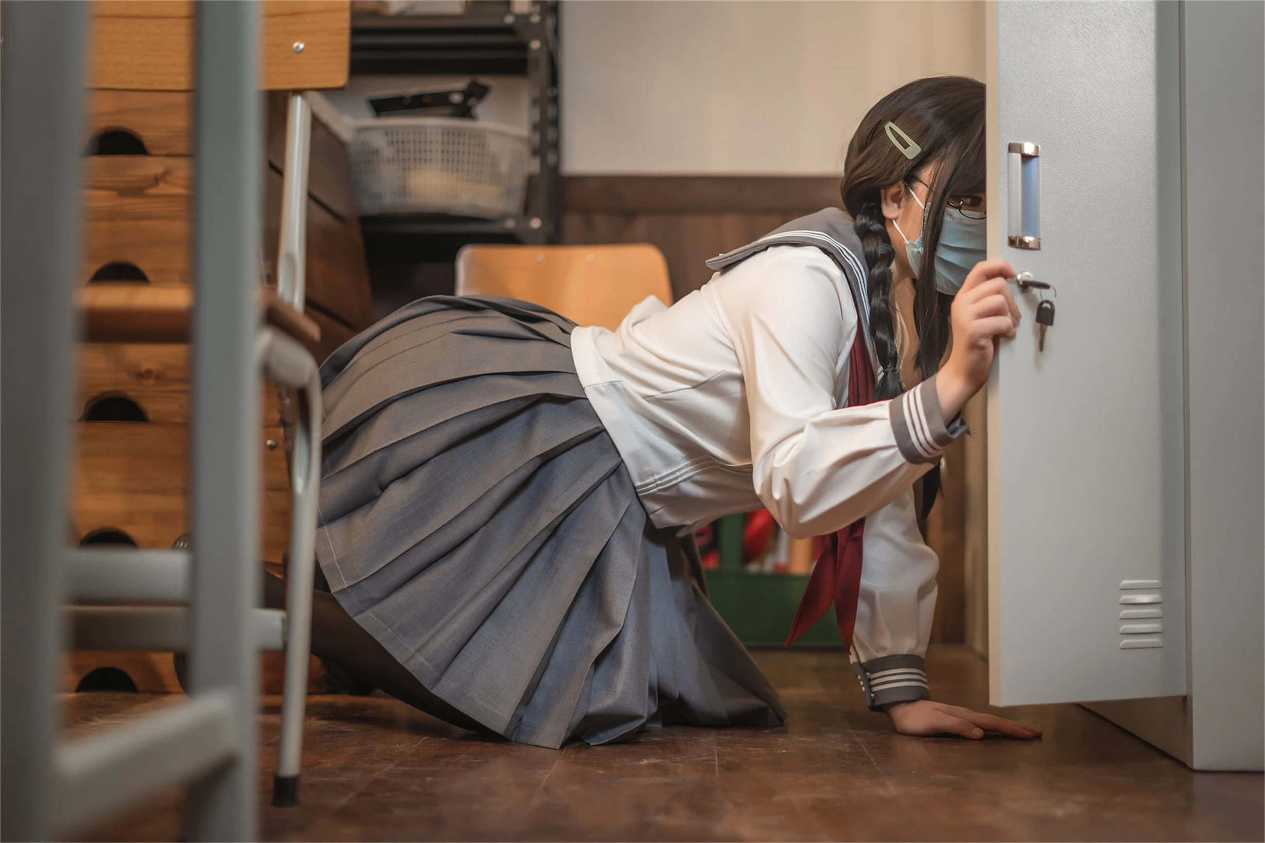 [美女]羅夢潔珍藏藝術作品：街拍攝影魅惑展現羅夢潔美腿曲線神韻綻放寫真集 - 14